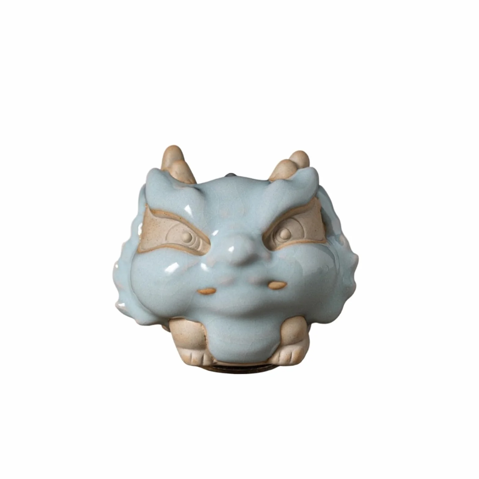 Figurka Boskiej Bestii Ceramiczna Herbata Zwierzę Biurko Ozdoba, Prezenty Dekoracji Stołu Herbaciarni,Zwierzęta do herbaty(A)