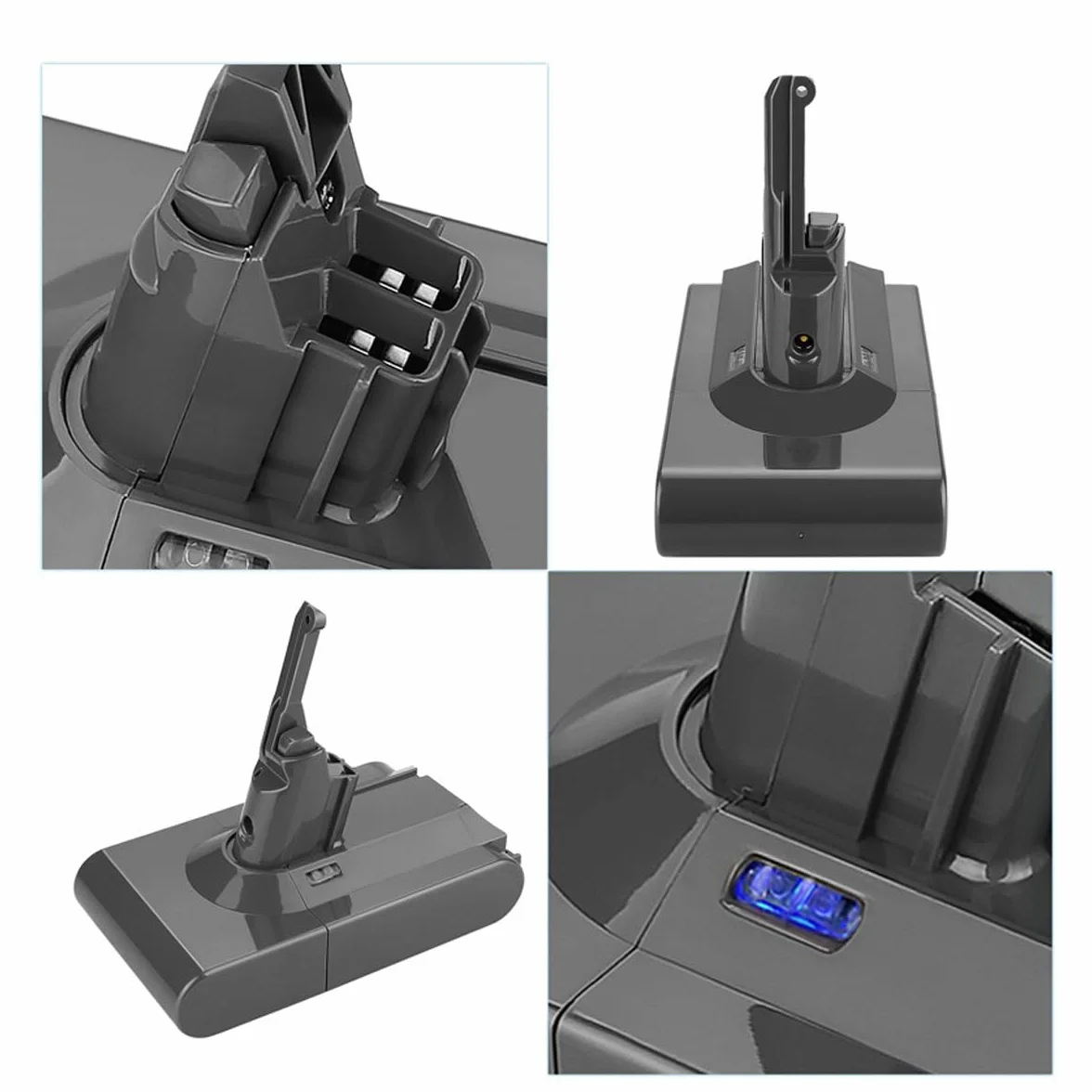 V8 akumulator [21,6 V 4,0 Ah] Kompatybilny z DYS V8 Absolute, Animal, Motörhead, Fluffy Carbon Fiber Odkurzacz SV10 dla DysonV8 akumulator