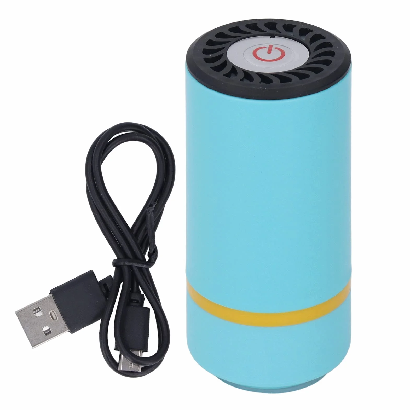 Elektryczna Zgrzewarka Próżniowa Zgrzewarka do żywności z baterią do Pakowania Odzieży, ładowanie Przez USB (Jezioro Niebieskie)