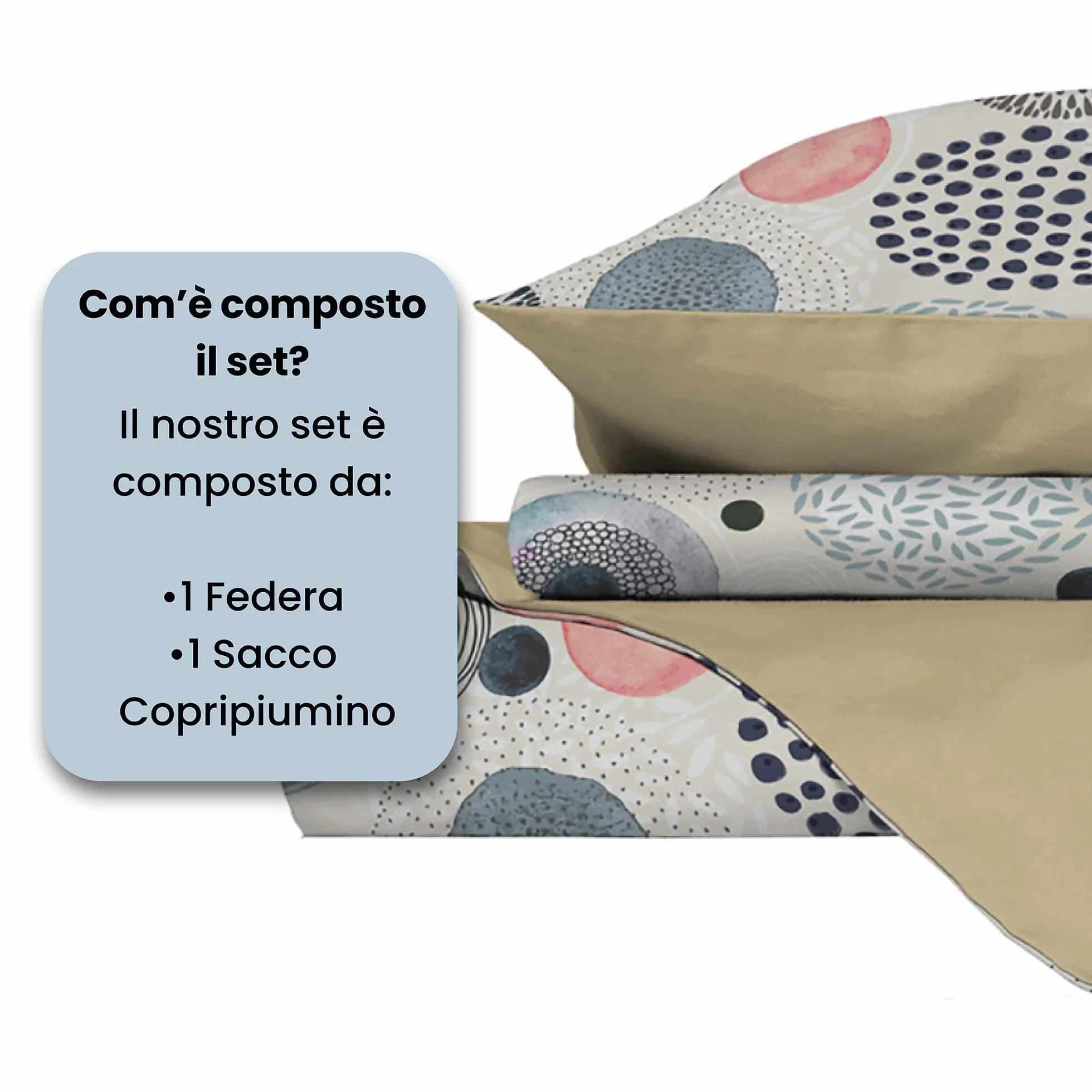 Sogni e Capricci poszwa na kołdrę Made in Italy pojedyncza