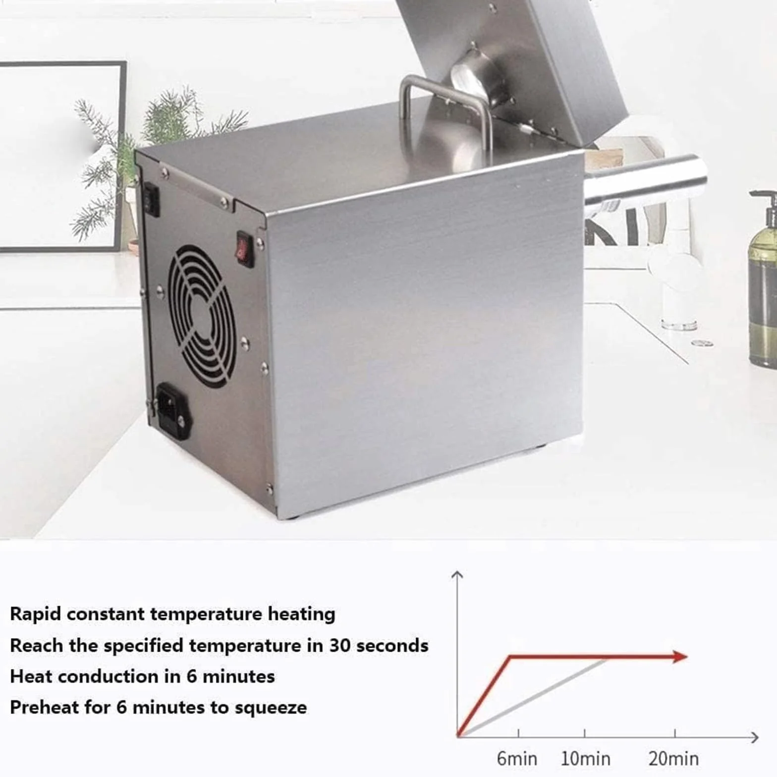 Elektryczna Prasa Do Tłoczenia Oleju O Mocy 1500 W, Komercyjna Automatyczna Maszyna Do Wyciskania Oleju, Wytłaczarka Oleju Do Tłoczenia Na Zimno I Na Gorąco, 5–8 Kg/h, Do Rzepaku Orzechowego Z Sezamem