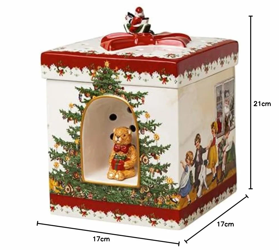 Villeroy & Boch 1483276693 Christmas Toys zestaw prostokątnych dzieci (1 sztuka)