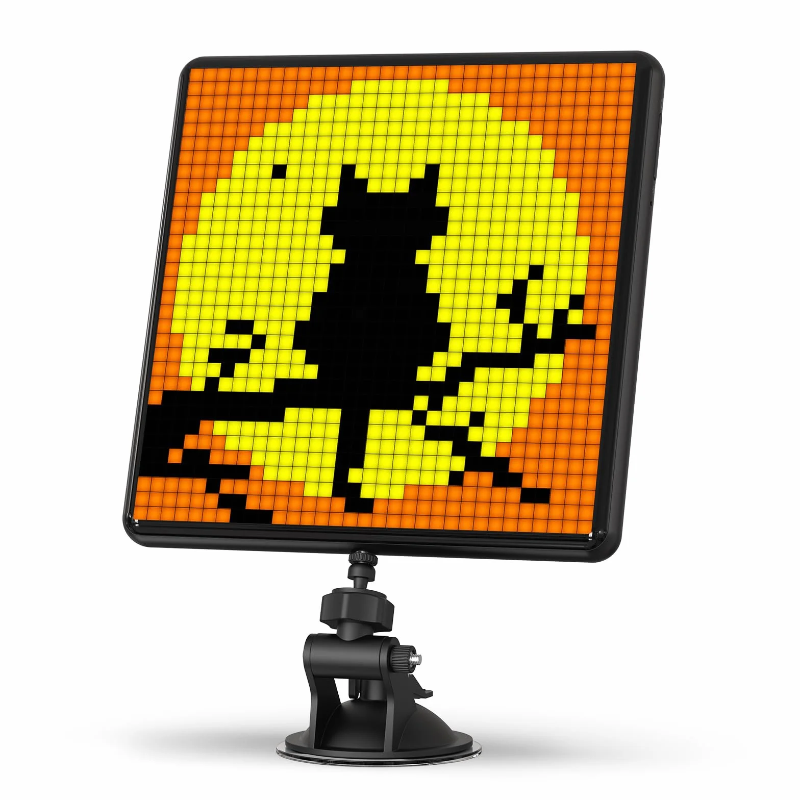 Divoom Pixoo-max wielofunkcyjna cyfrowa ramka na zdjęcia Bluetooth, programowalny wyświetlacz LED Pixel Art 32 x 32, akcesoria do gier, neonowe światło do dekoracji pokoju, znak okna (czarna)