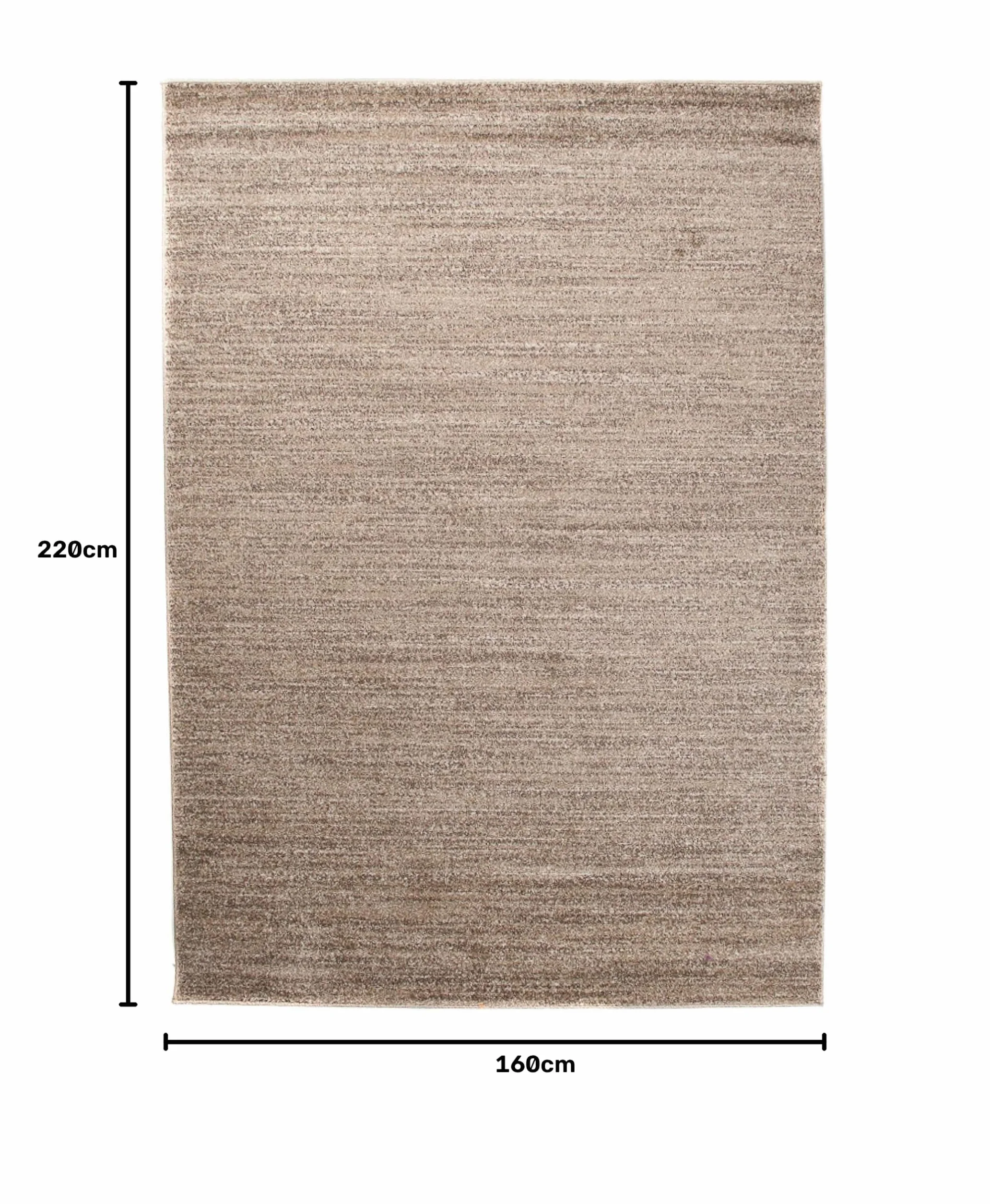 Tapiso Sari dywan z krótkim włosiem, nowoczesny dywan w kolorze beżowym, melanż, idealny do salonu, pokoju gościnnego, jadalni, Ökotex 160 x 220 cm