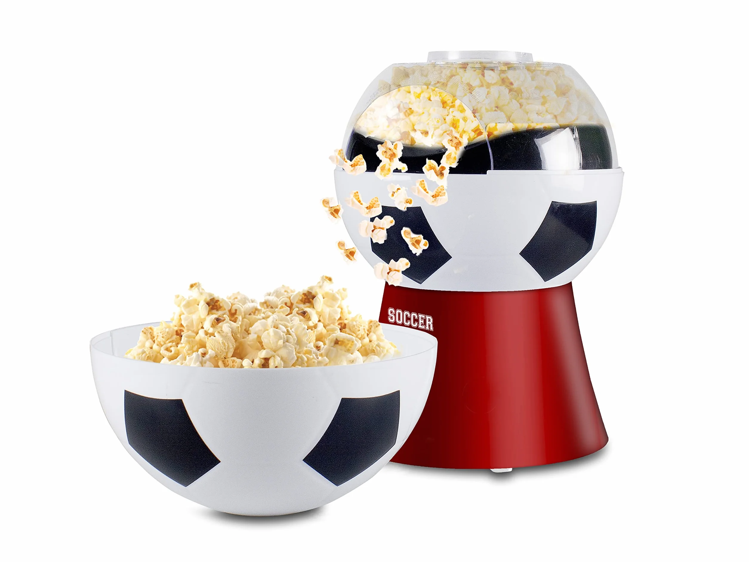 BEPER P101CUD051 Maszyna do popcornu Football Edition - beztłuszczowa maszyna do popcornu w 3 minuty