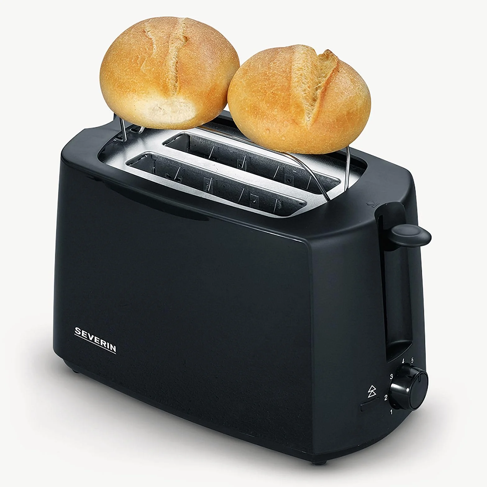 SEVERIN AT 2287 Toster automatyczny 700 W czarny z szufladą na okruchy