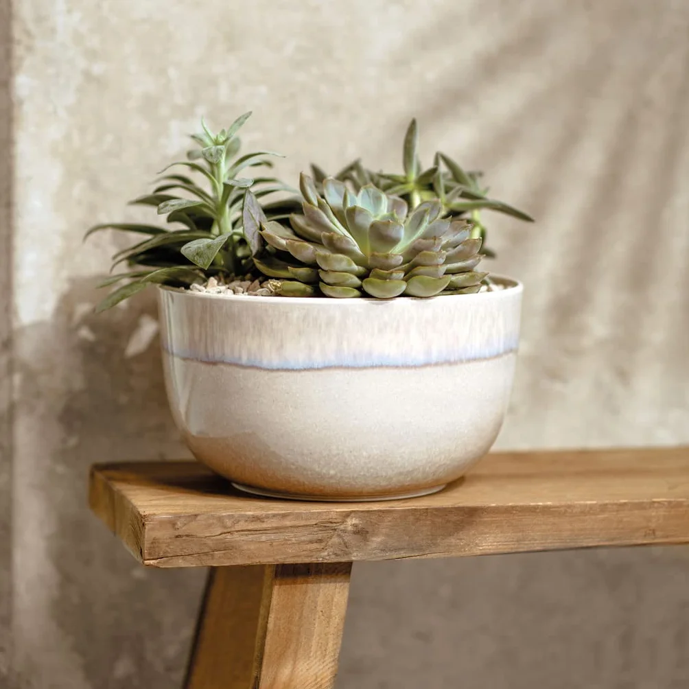 like. by Villeroy & Boch – Perlemor Sand miska do serwowania, 22,5 x 22,5 x 12,5 cm