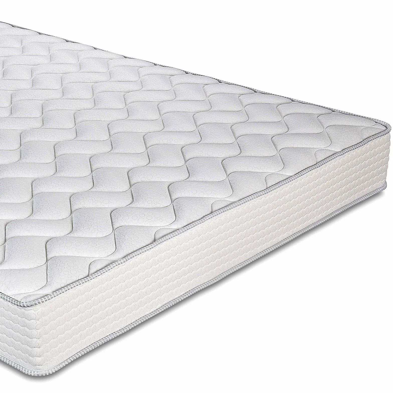 EVERGREENWEB ortopedyczny materac Waterfoam 165 x 195 cm, wysokość 20 cm + 2 poduszki z pianki z pamięcią kształtu (Memory Foam), oddychający, hipoalergiczny, ergonomiczny, 100% wyprodukowany we Włoszech | Fashion