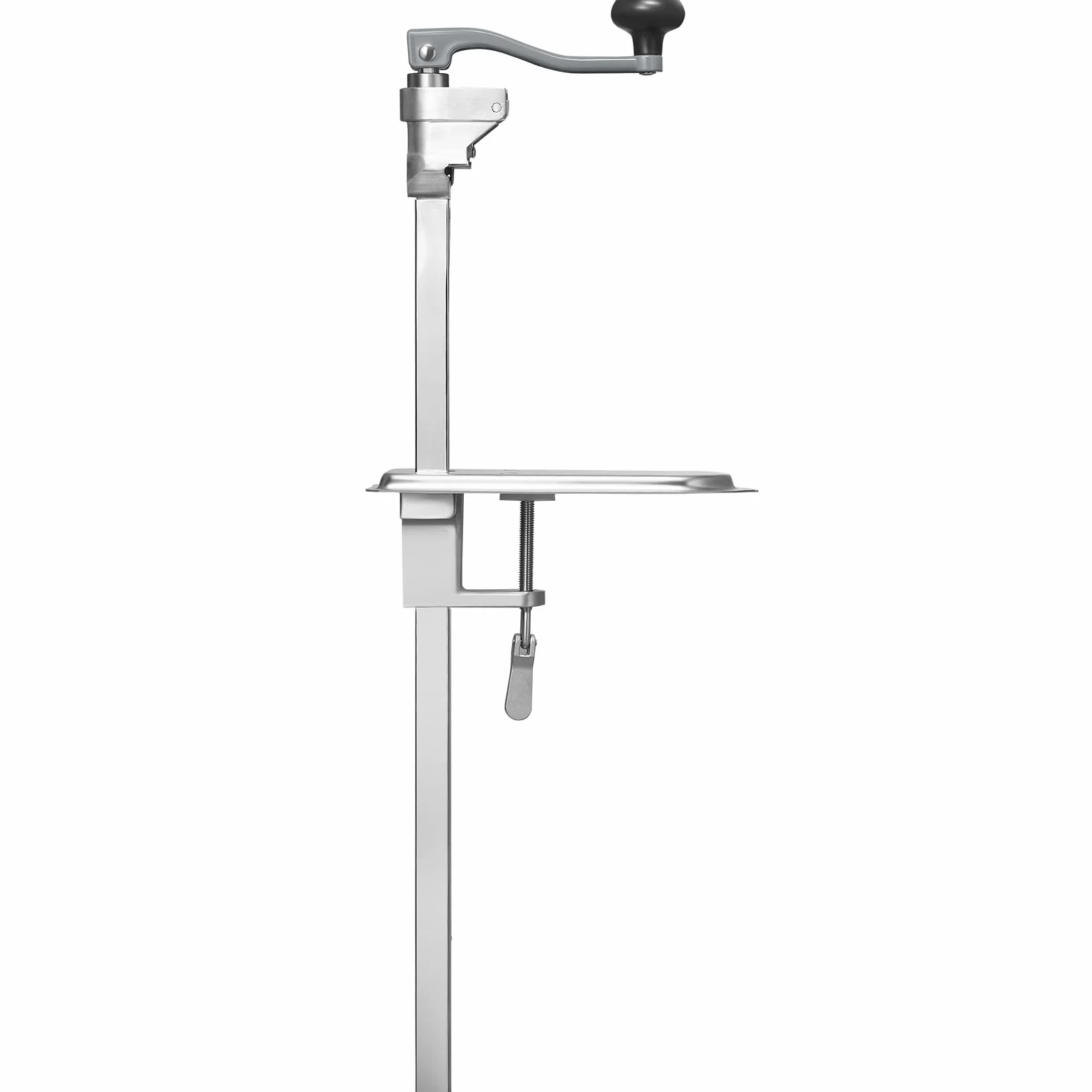 VEVOR Profesjonalny ręczny otwieracz do puszek do puszek o wysokości do 40 cm 7 sztuk/min otwieracz do puszek ze stali nierdzewnej regulacja 25 cm ergonomiczny uchwyt łatwe otwieranie bezpieczne