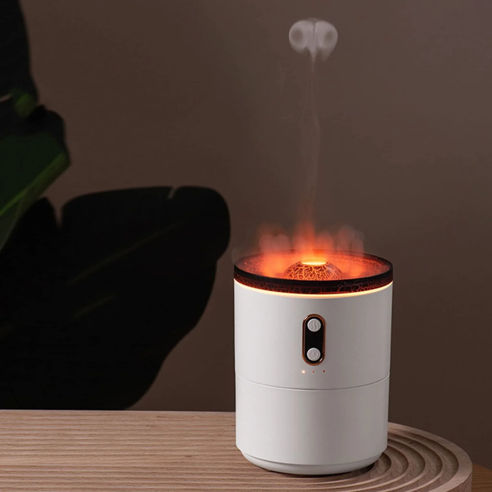 Nawilżacz Dyfuzor zapachowy o pojemności 450 ml z lampką nocną LED Ultradźwiękowy nawilżacz powietrza Nawilżacz biurkowy