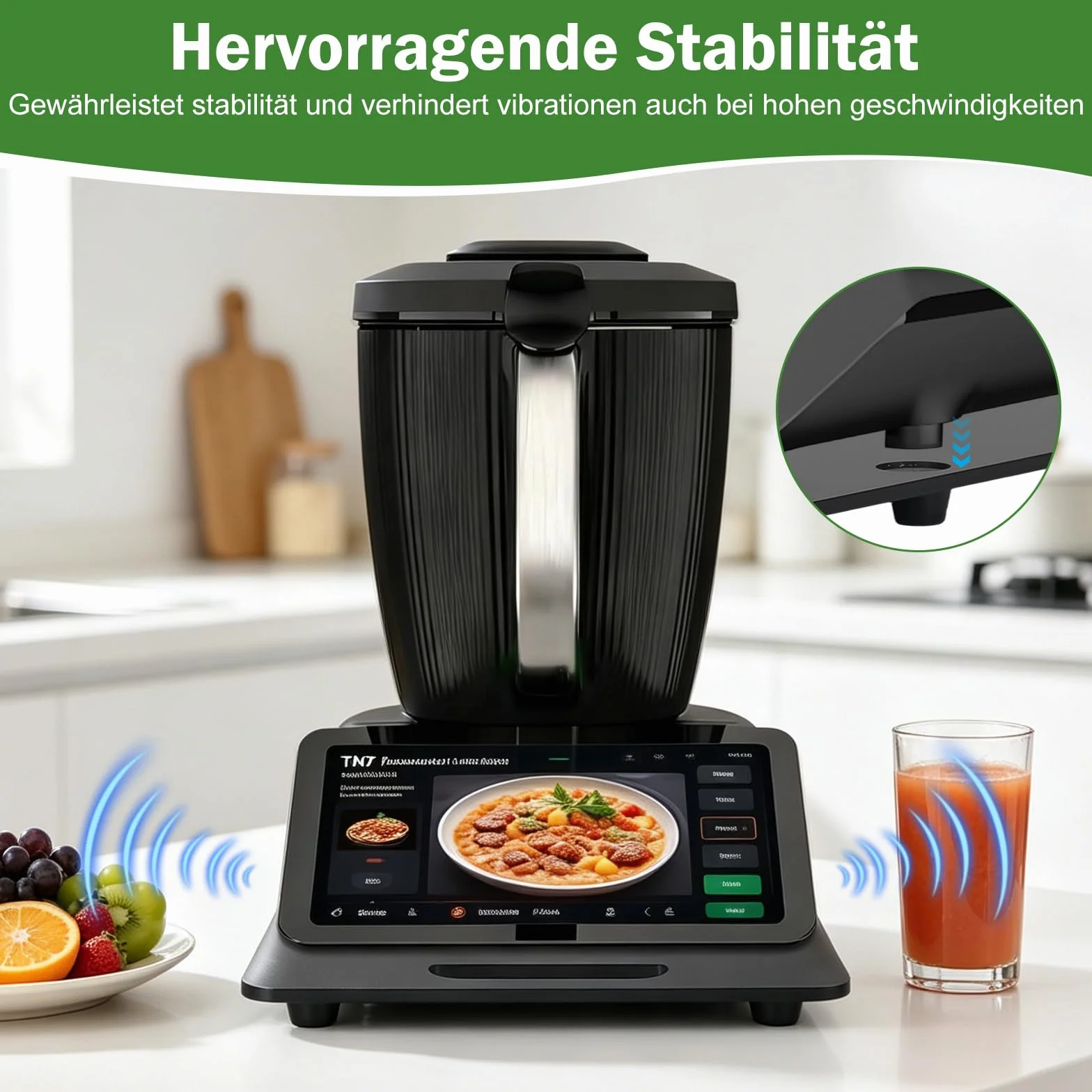 Deska ślizgowa do Thermomix TM7 z kółkami 360°
