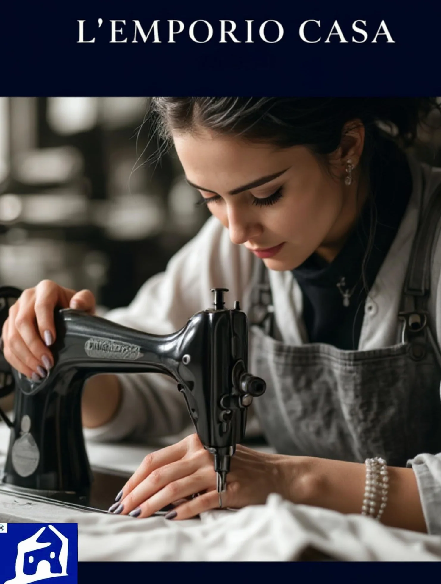 L'Emporio Casa Komplet pościeli Atelier na łóżko dwuosobowe, druk cyfrowy, 100% bawełna, jedwabisty i miękki dla skóry (Florencja Fango)