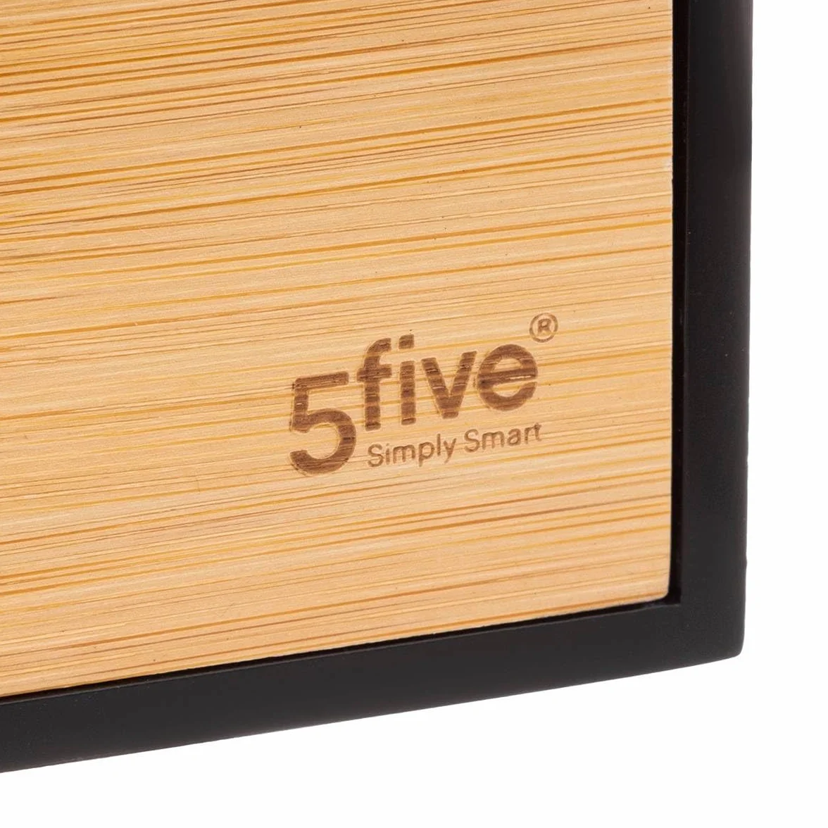 5 five simply smart Prostokątne przechowywanie 3 szuflady Bamboo Black Bava