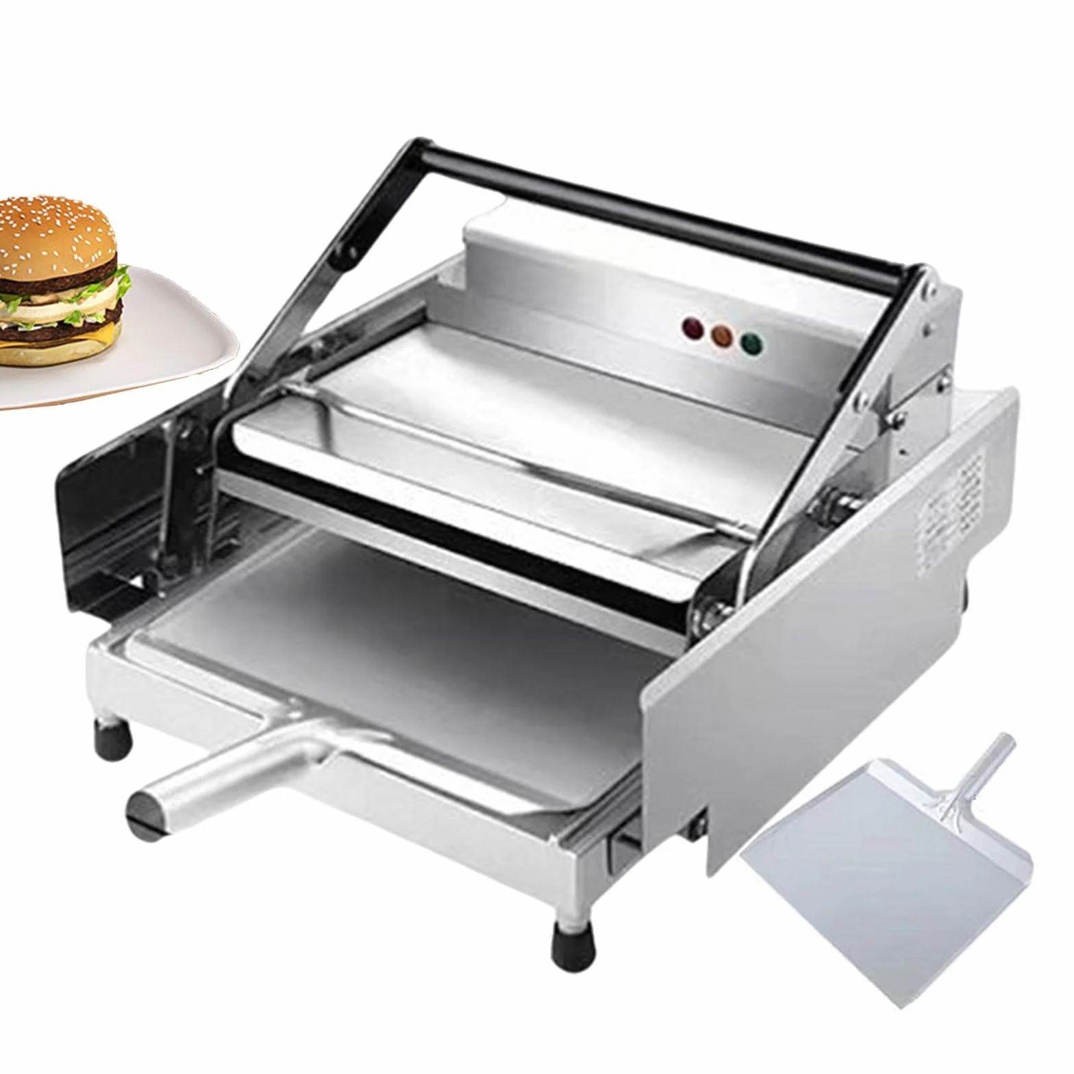 Automatyczna Maszyna Do Pieczenia Chleba W Kształcie Hamburgera – 6 Hamburgerów Na Raz, Dwuwarstwowa Maszyna Do Pieczenia Chleba W Kształcie Hamburgera – Precyzyjna XEMBJ17507