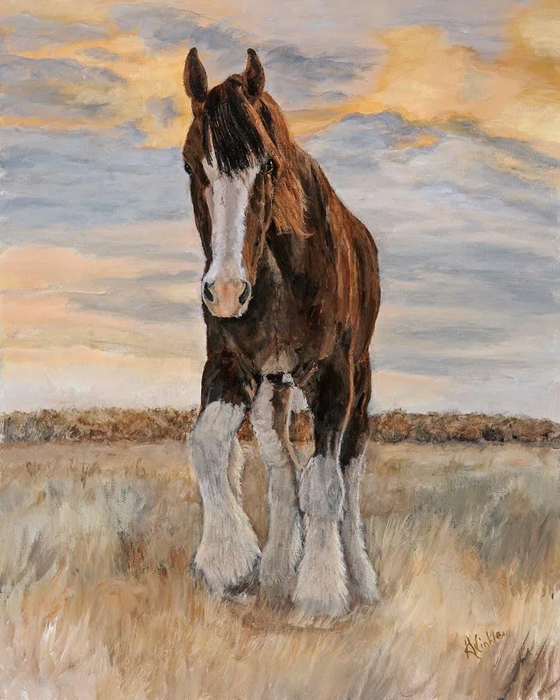 Nagłówek do stodoły plakat wydruk - Kathy Winkler (18 x 24)