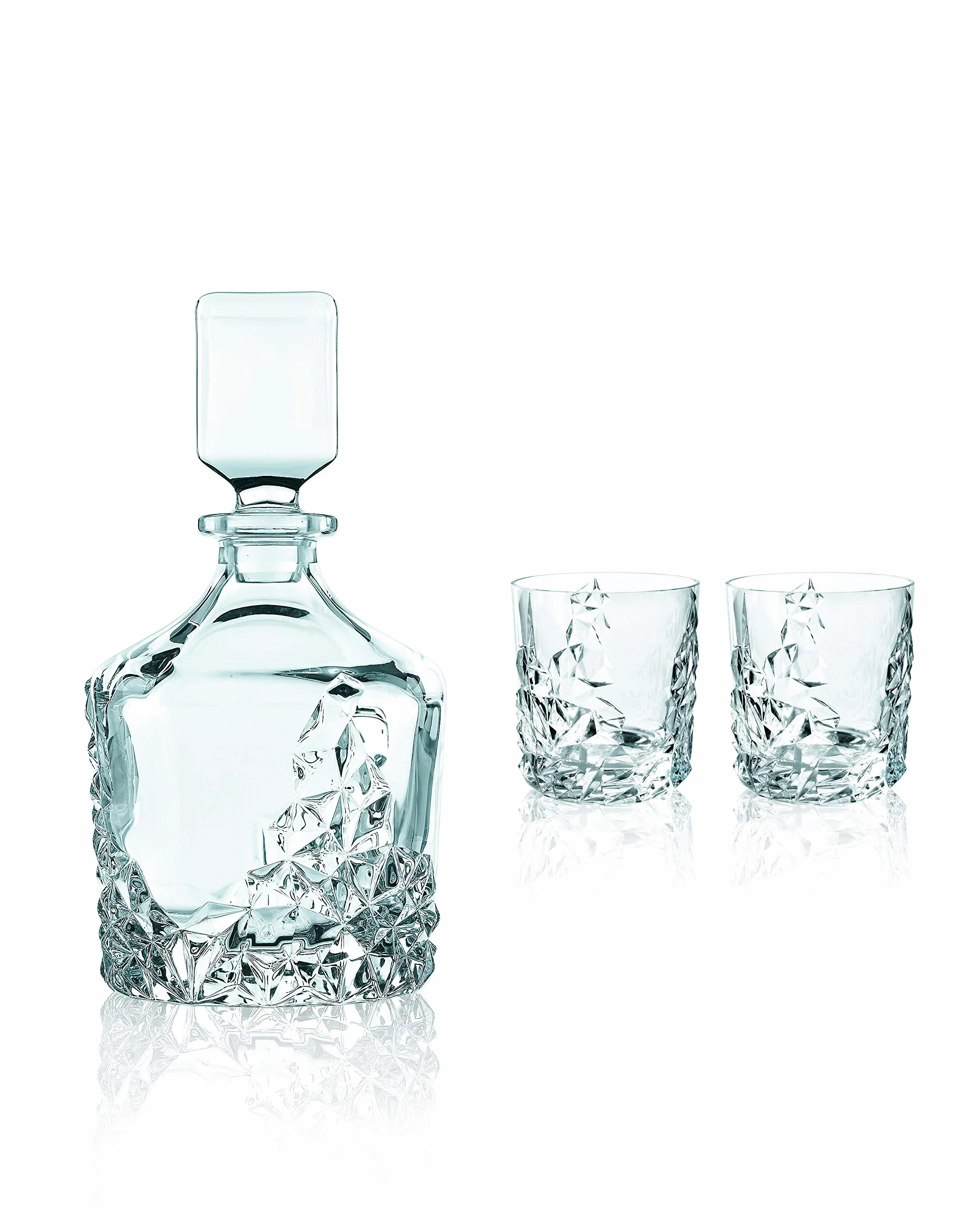 Spiegelau & Nachtmann Zestaw 4 szklanek do whisky, zestaw do whisky, kryształ, przezroczysty.