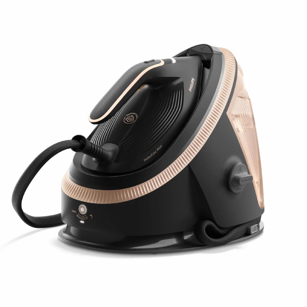 Philips PerfectCare serii 7000 Generator pary, uderzenie pary 650g, 8.5 Bara, stopa SteamGlide Elite, automatyczna inteligentna para (PSG7300/80)
