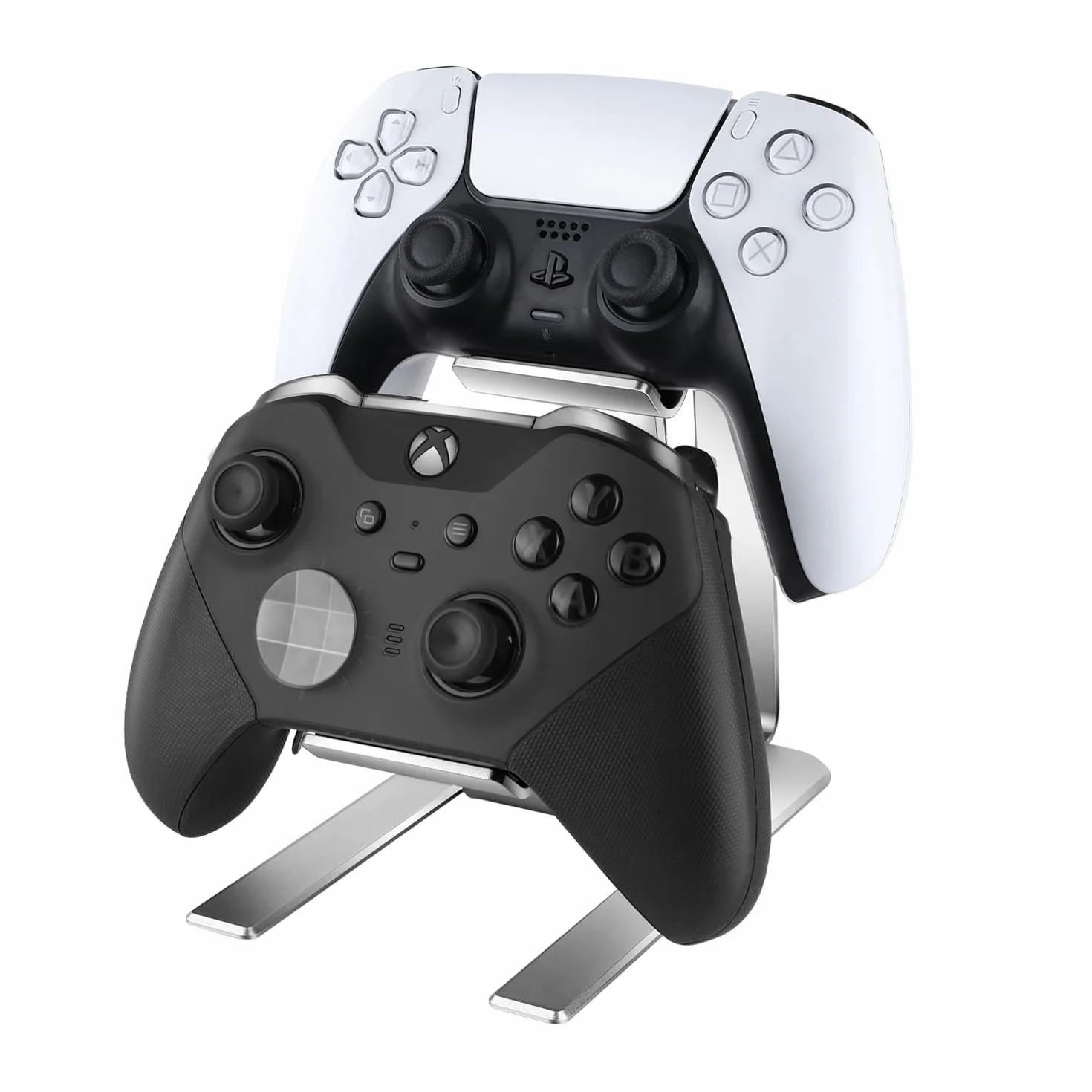 Uchwyt na kontroler gier, uniwersalny uchwyt na kontroler, aluminiowy stojak na kontroler do PS5, PS4, Xbox One, Xbox Series X S, Switch Pro akcesoria gamingowe
