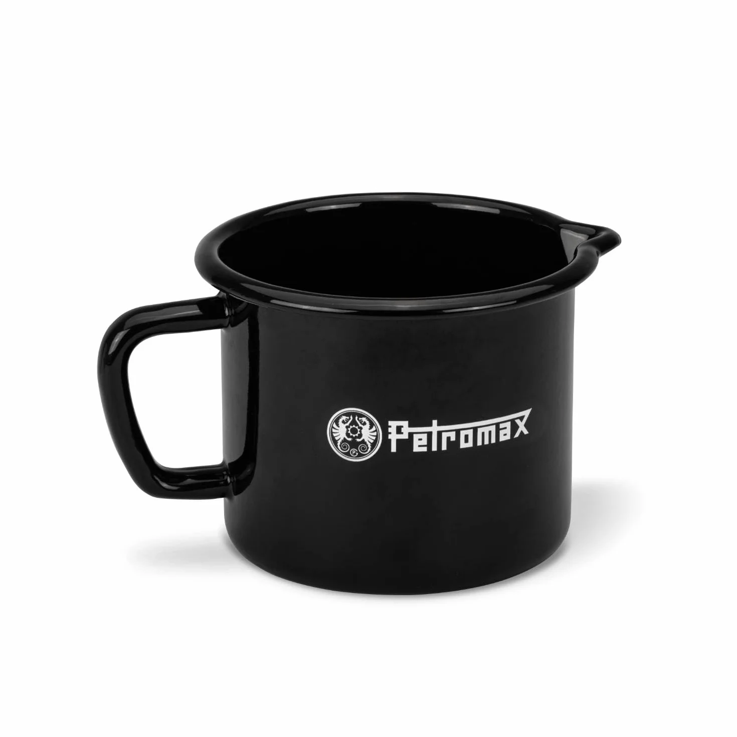 Petromax Emaliowany garnek do mleka (1 litr, czarny)
