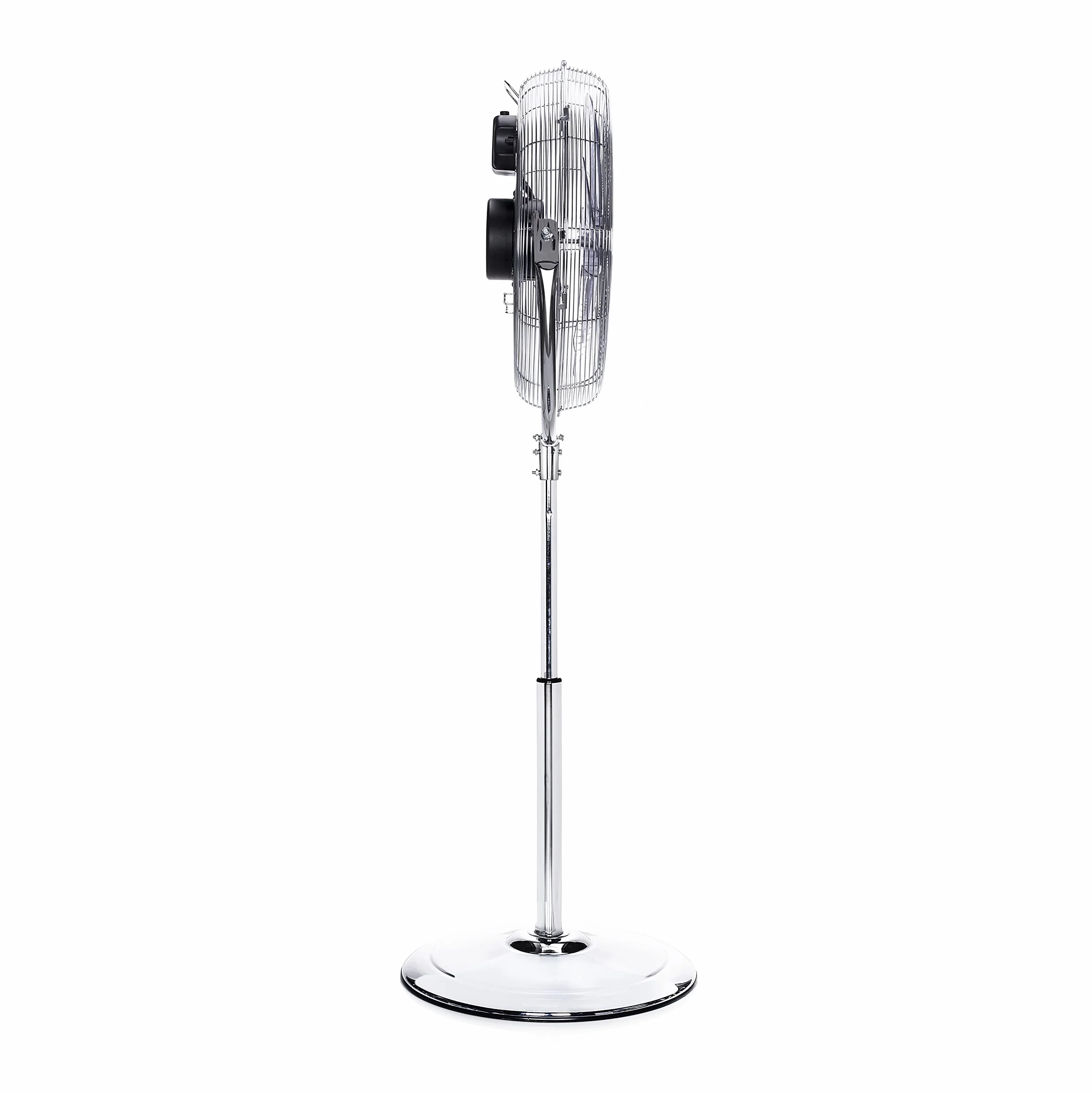 Tristar VE-5975 wentylator stojący z metalu o dużej prędkości – 100 W – 45 cm Ø – 3 stopnie – oscylacja 130°