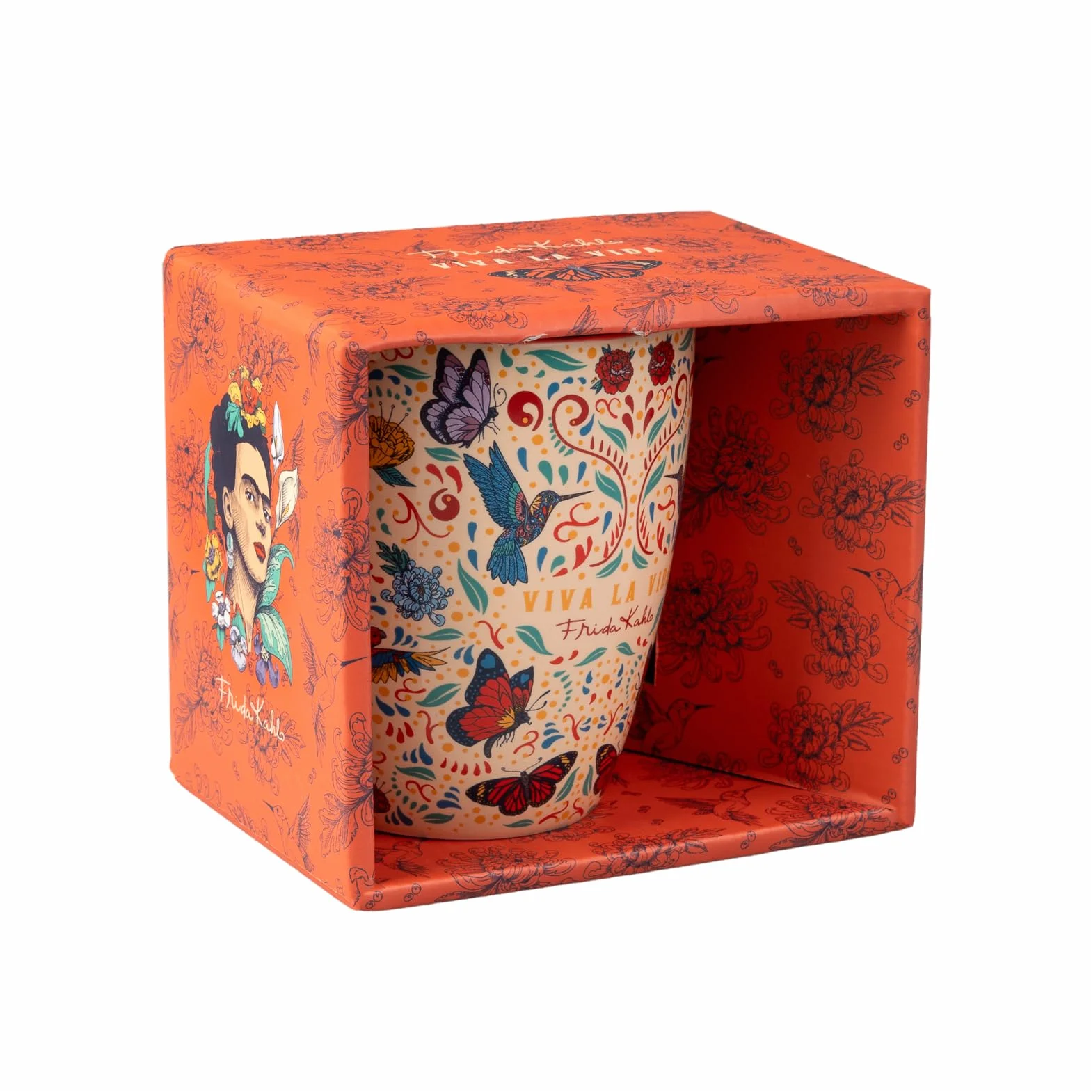 Grupo Erik Ceramic Mug Frida Kahlo | 11.8 oz - 350 ml Coffee Mug Tea, Cool Mugs and Cups | Frida Kahlo Gifts Under 15 Pounds, Flowers Gifts For Friends