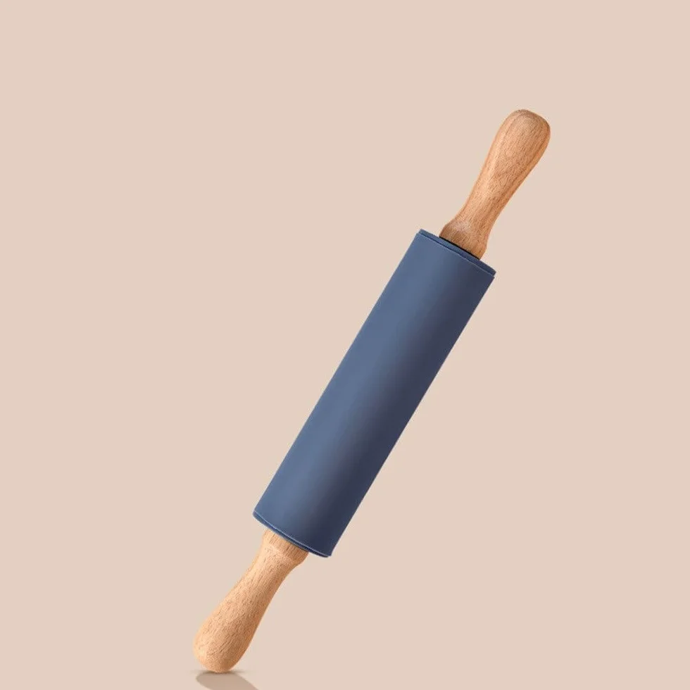 Silikonowe, nieprzywierające pierożki mączne, wałkowane pod ciśnieniem, do użytku domowego, pieczenia(Blue)