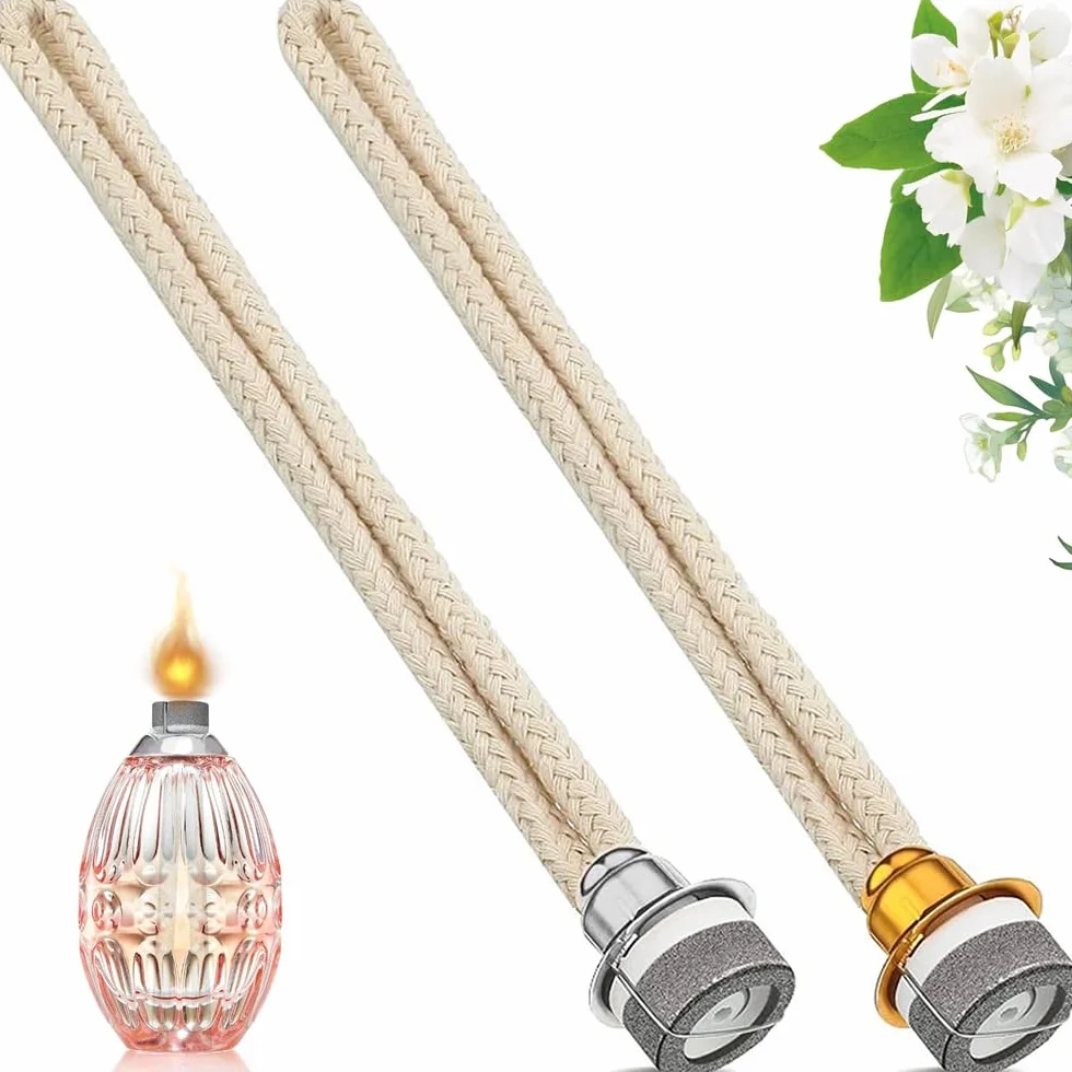 2 sztuki knot do lamp olejowych, lampa zapachowa knot z palnikiem katalitycznym, lampa zapachowa, lampa olejowa, zapasowy knot katalityczny, akcesoria do ulepszania powietrza w pomieszczeniach