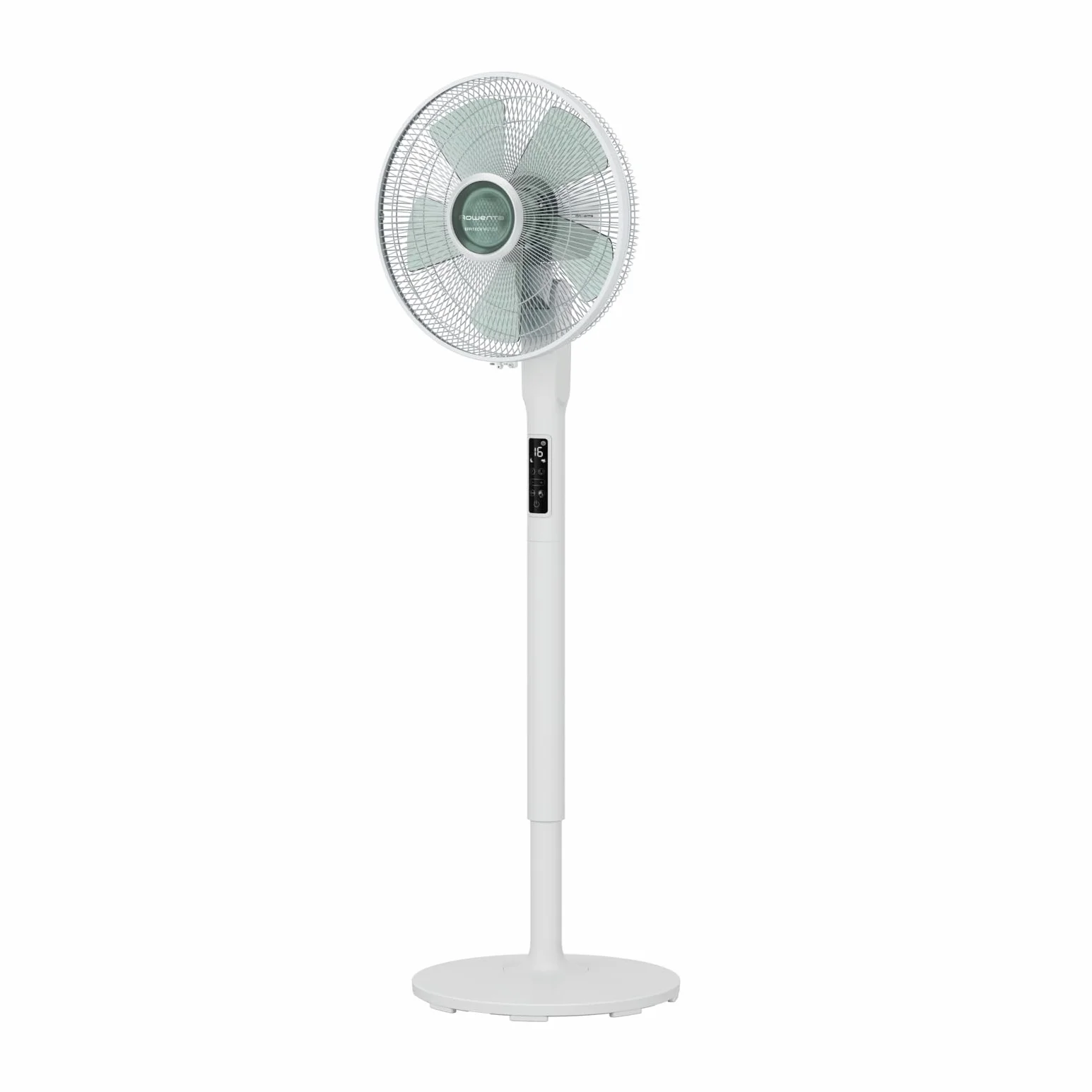 Rowenta Turbo Silence Extreme +, wentylator stojący, 16 prędkości, 3 tryby automatyczne, cichy wentylator z technologią Effitech, oscylacja 120 stopni, regulowana wysokość, VU5890