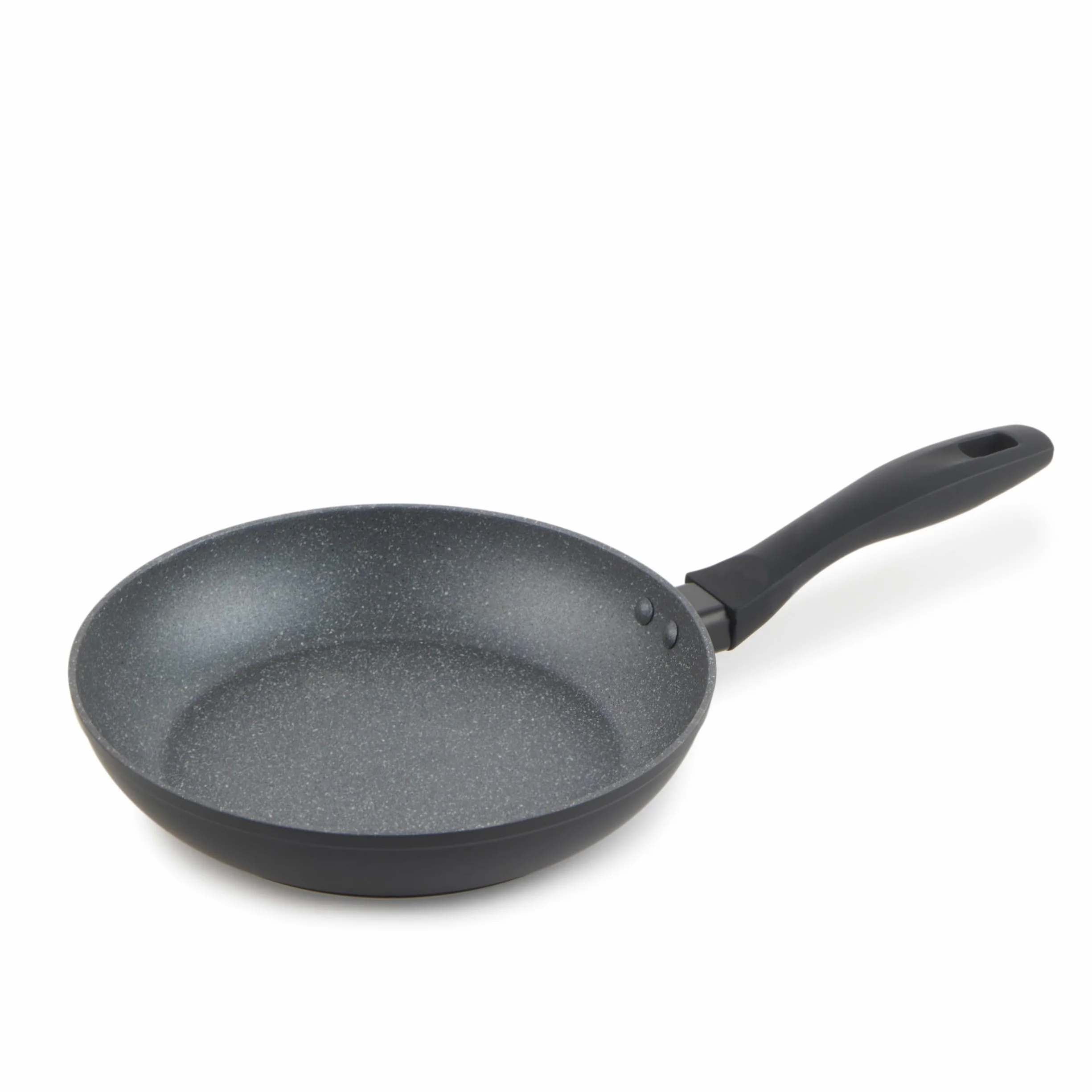 Russell Hobbs RH02799EU7 Frying Pan, Non-Stick, Induction Hob Suitable Cooking Pan, Cook With Little or No Oil For Healthy Meals, Soft Grip Handle, Metallic Marble, Strong Forged Aluminium, 24 cm