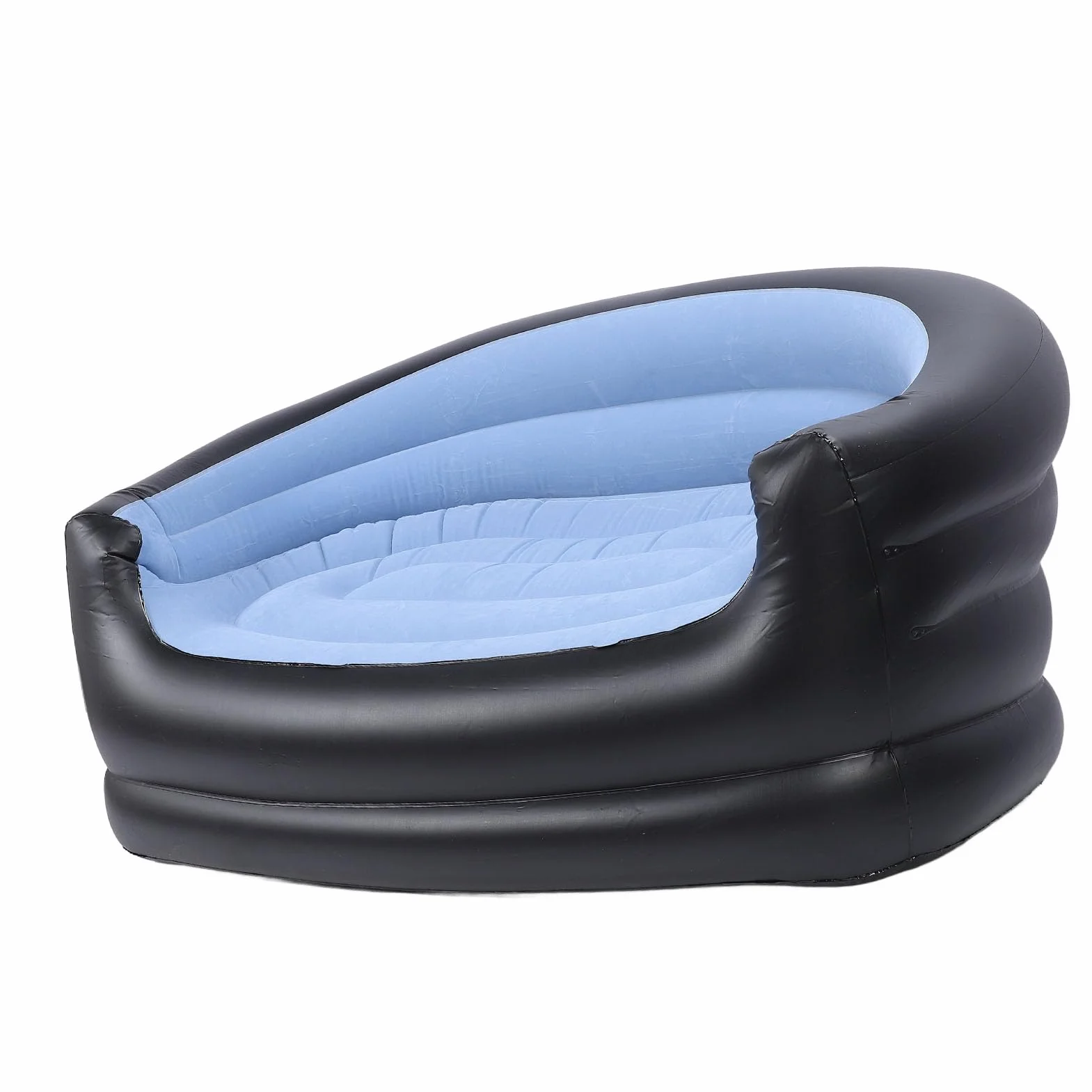 Nadmuchiwana kanapa na zewnątrz, dmuchana kanapa, przenośny dmuchany fotel, wygodny dmuchany fotel, wodoodporny dmuchany materac, nadmuchiwana sofa, krzesło kempingowe (1)