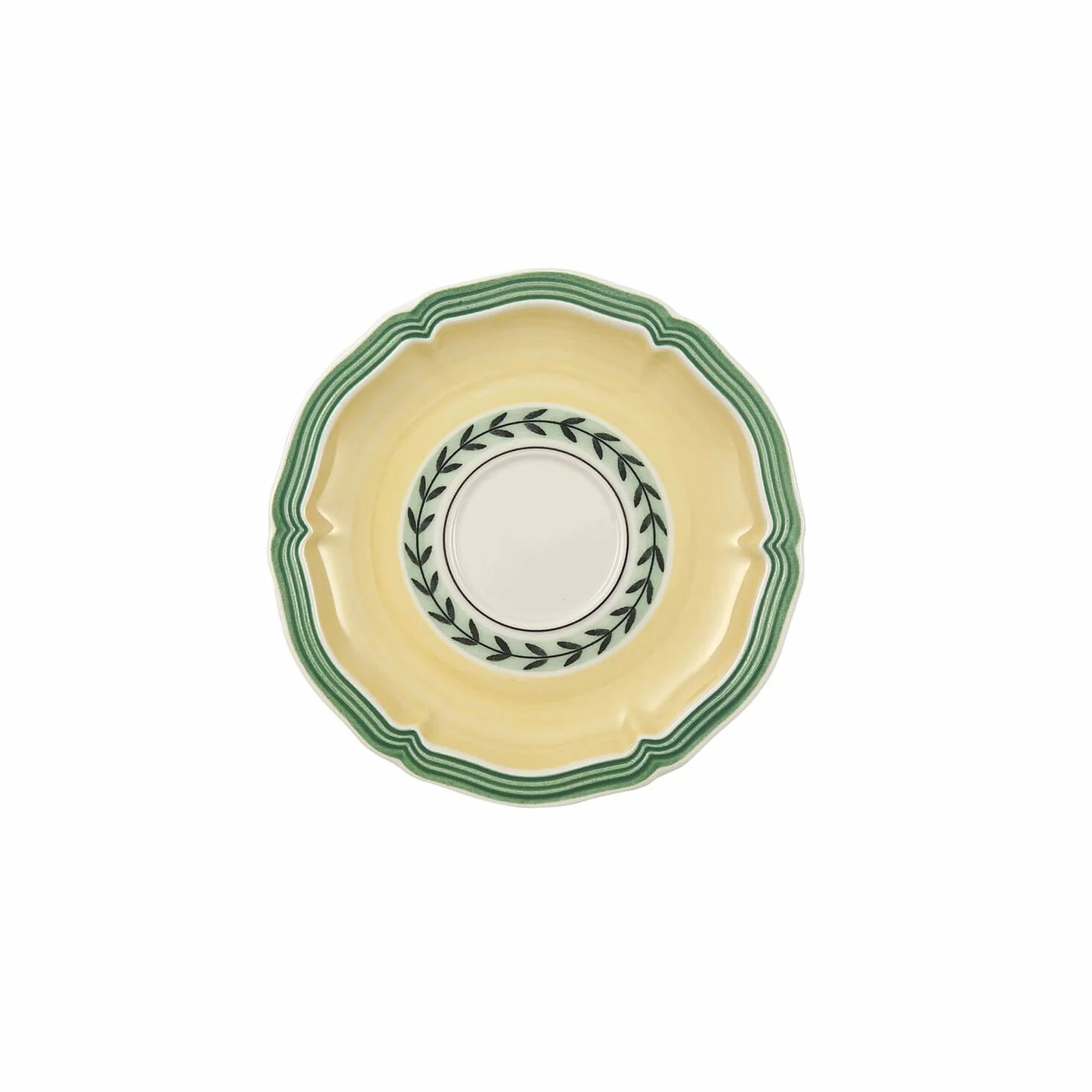 Villeroy & Boch French Garden Fleurence Spodek do filiżanek, 12 cm, porcelana premium, biały/wielokolorowy