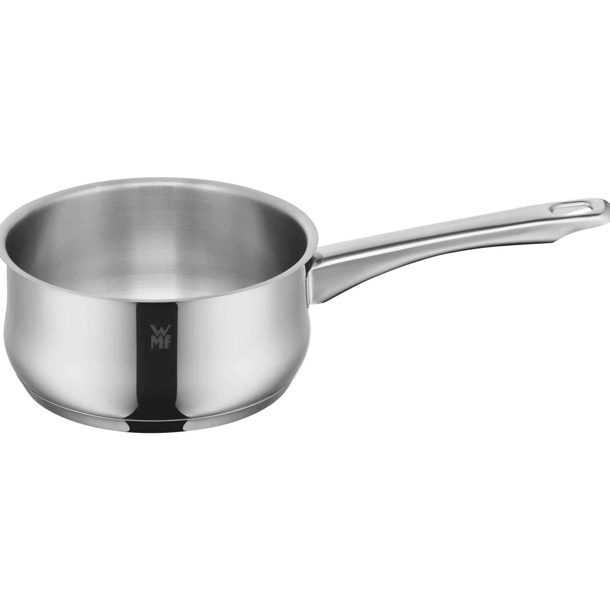 WMF rondel Ø 16 cm około 1,5 l diadem plus krawędź do nalewania szklana pokrywka Cromargan stal nierdzewna polerowana nadaje się do płyt indukcyjnych nadaje się do mycia w zmywarce
