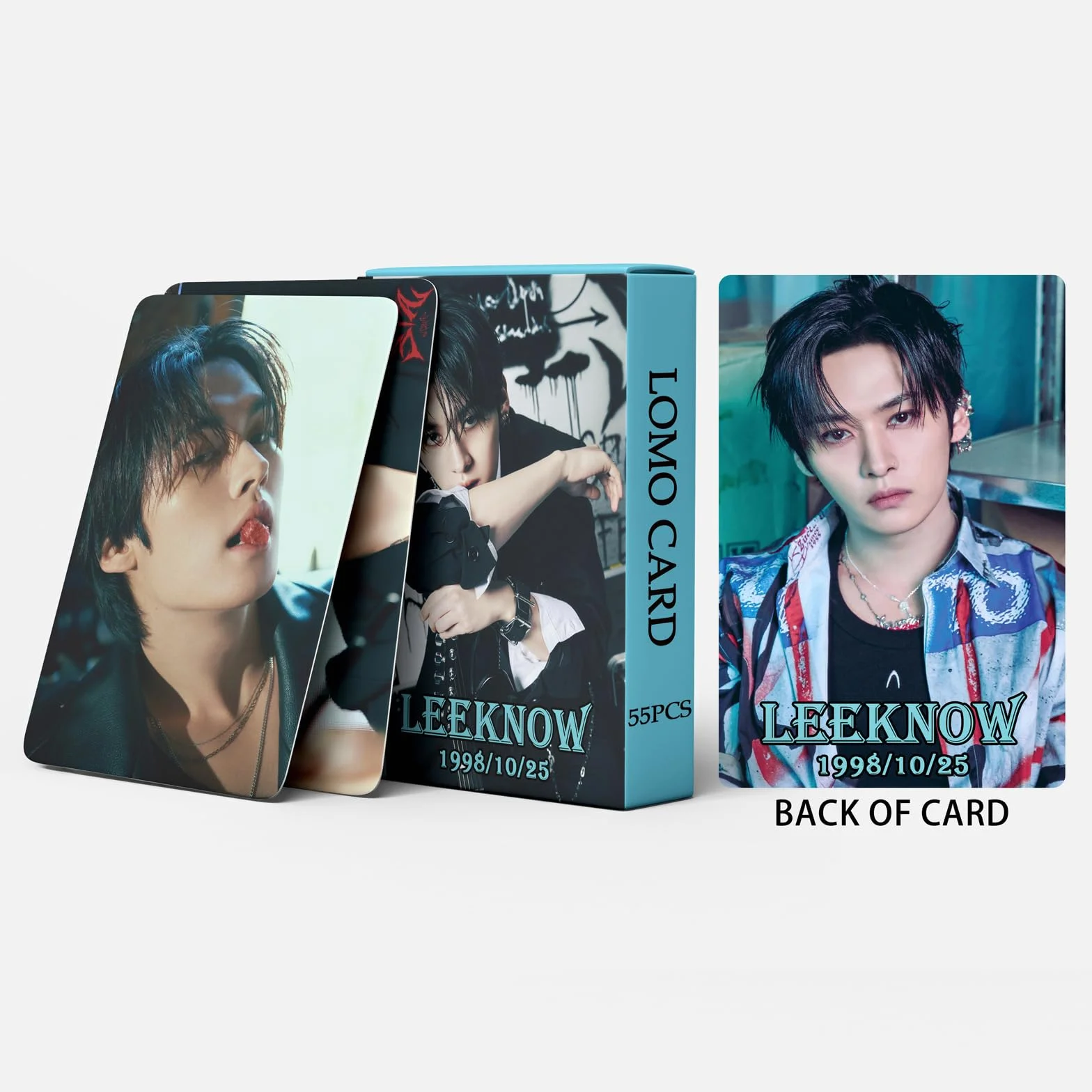 Stray Kids Photocards ATE Cards Nowy Album Karty SKZ BangChan/Felix/ChangBin/HyunJin/Han/Lee Know/I.N Mini gadżety do zdjęć StrayKids Plakat Karty dla fanów (Lee Know)