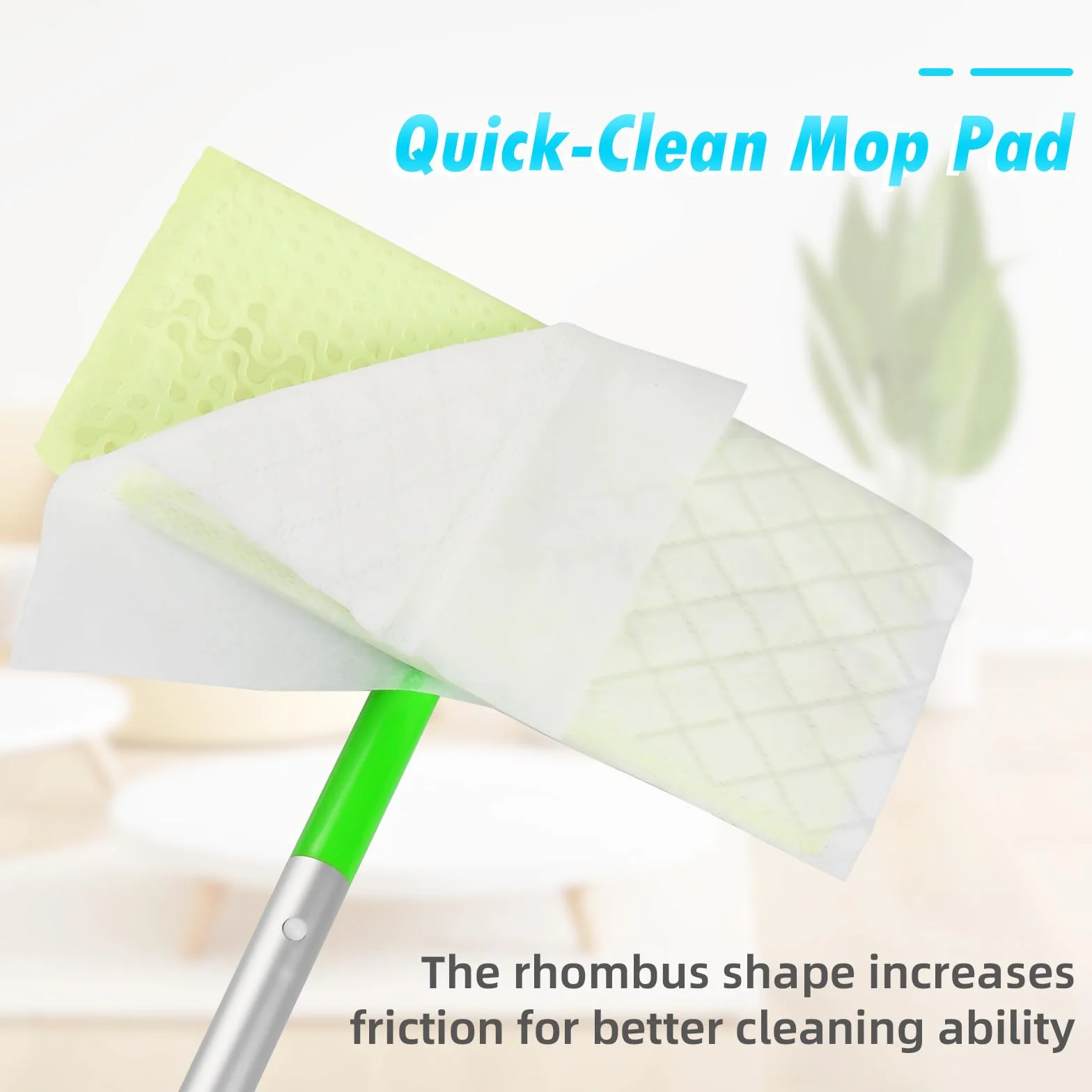 Bezzapachowe, ulepszone wkłady do mopa Swiffer Sweeper, jednoczęściowe czyszczenie jednego pokoju, mokre ściereczki do mopa do wkładu Swiffer Wet Pads