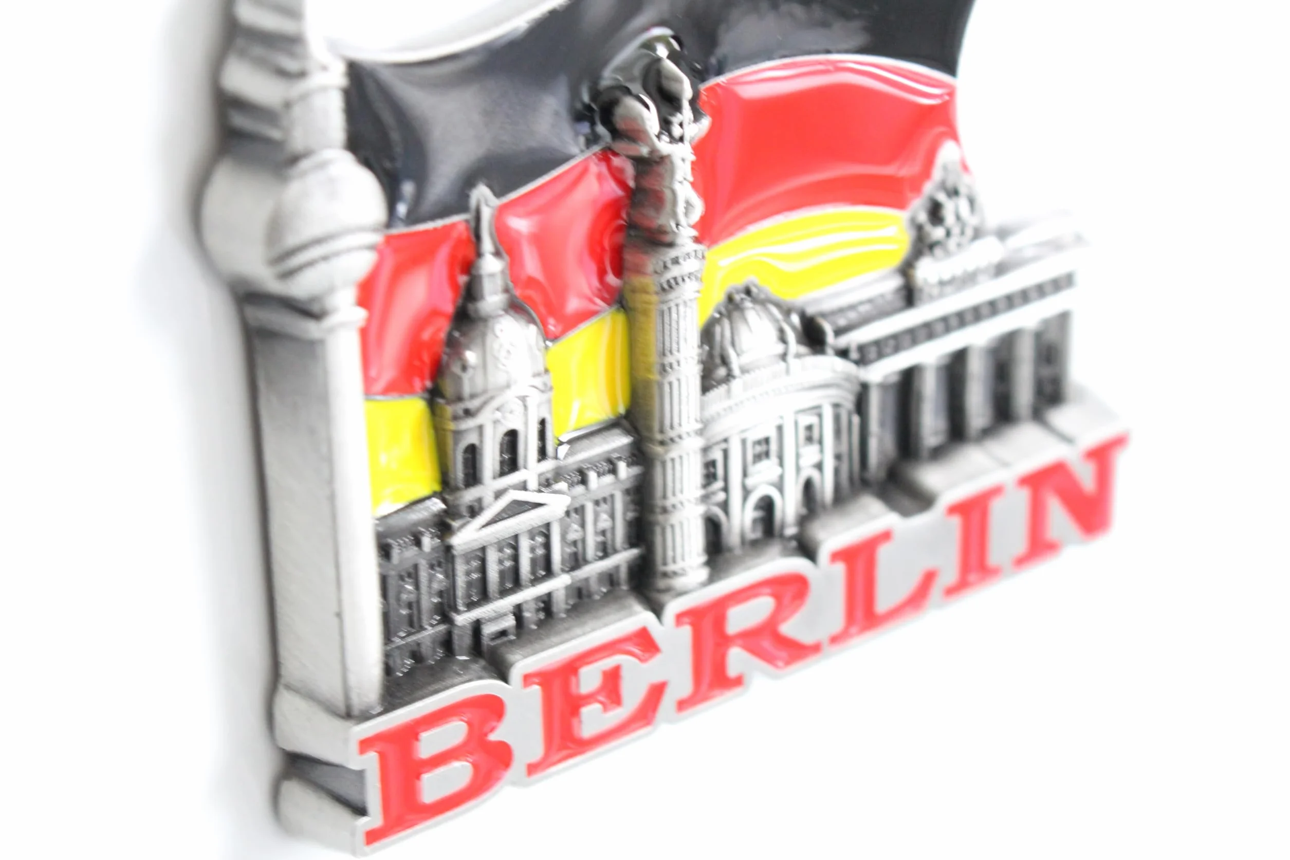 3D miasto metalowe magnesy na lodówkę kraj wakacje pamiątka Londyn Paryż Nowy Jork Berlin Dubaj Amsterdam Rzym Praga Mediolan Barcelona Wenecja (Berlin)