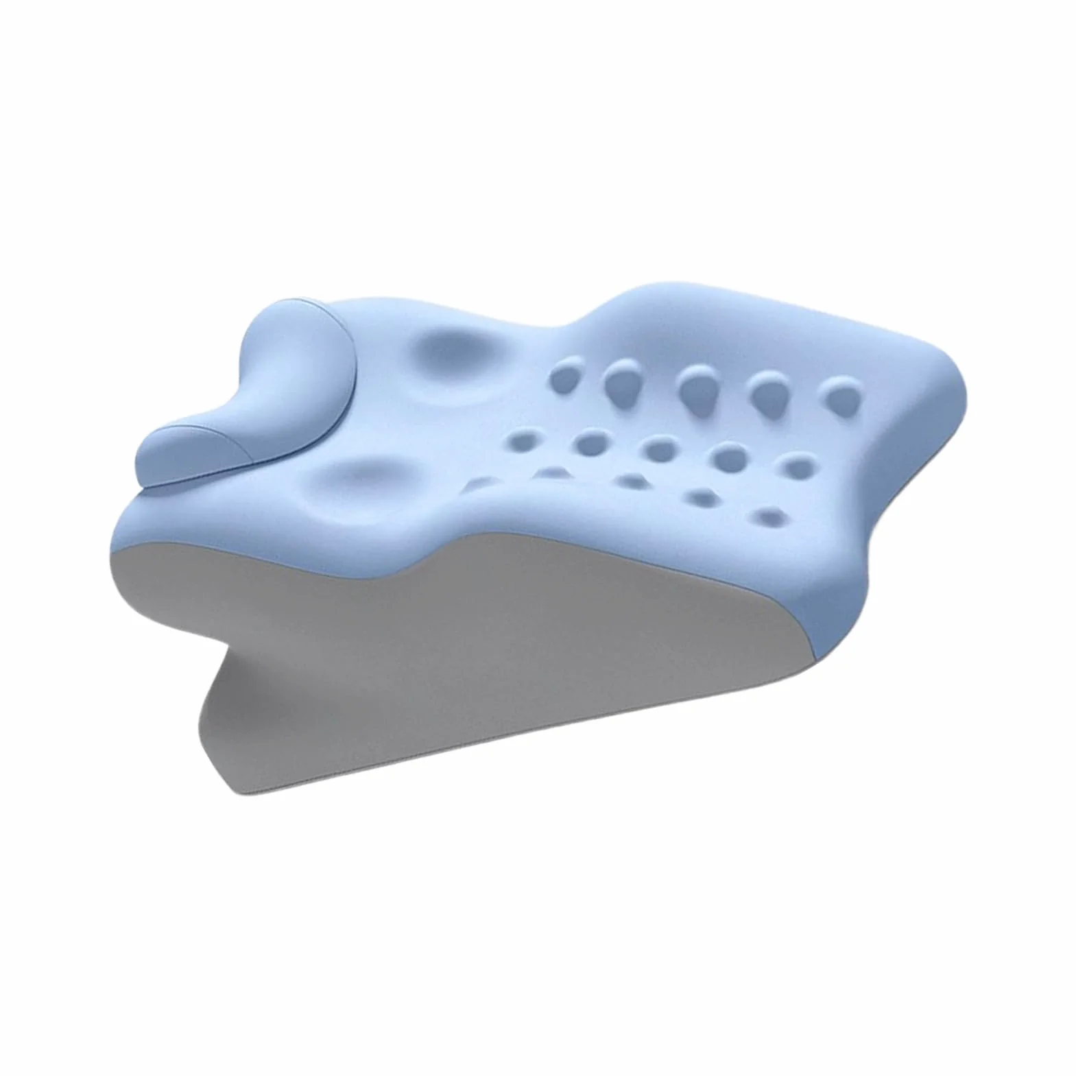 Poduszka łóżka, poduszka do pianki z pamięcią do spania, wygodne poduszki wspierające ergonomicznym desigem, wsparcie lędźwiowe dla sypialnych, siedzących, czytania i relaksu, 21.65x15.75x9,84 inch