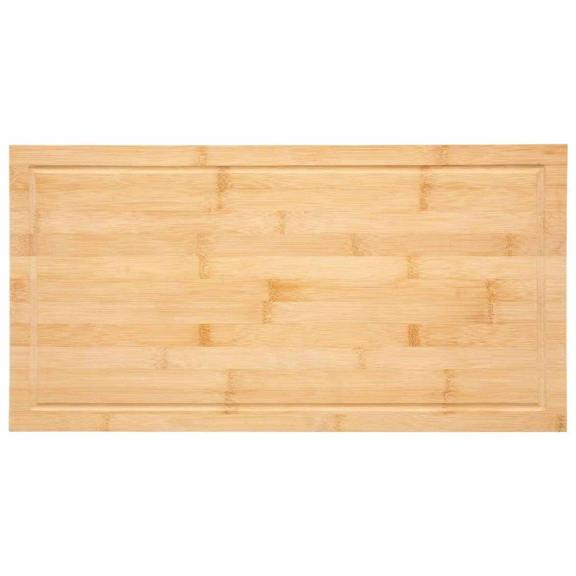 5five - Bambusowa osłona płyty 52x28 cm 2 w 1. Drewniana deska do krojenia i osłona płyty - kompatybilna z indukcją gazu witroceramicznego
