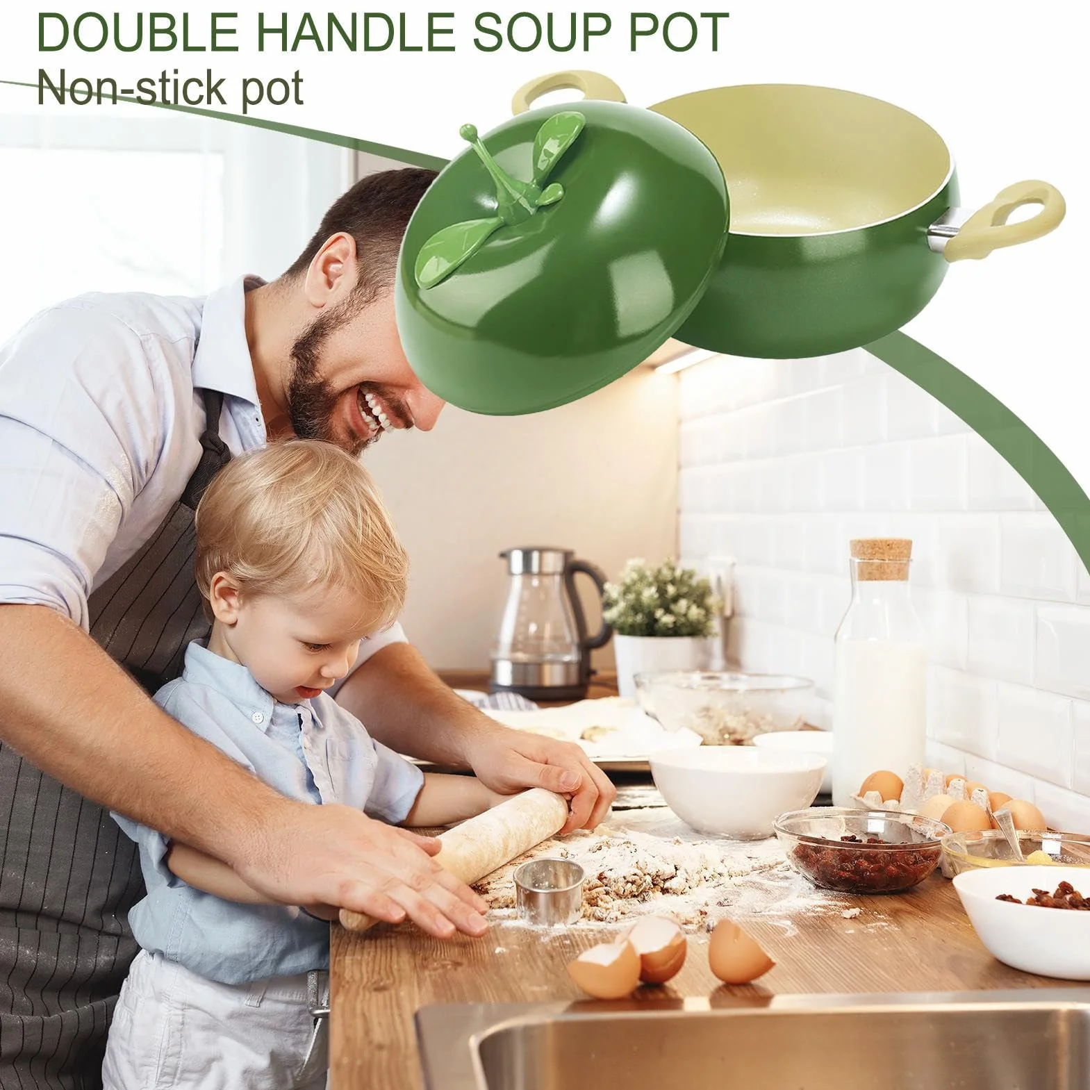 Rondel Do Sosów - Garnek Do Warzyw I Owoców Wolnego Gotowania,Rondel Duszenia Z Pokrywą, Kuchni Indukcyjnej Gotowania Piec Płyty Grzewcze Duszenia Smażenia Spaghetti