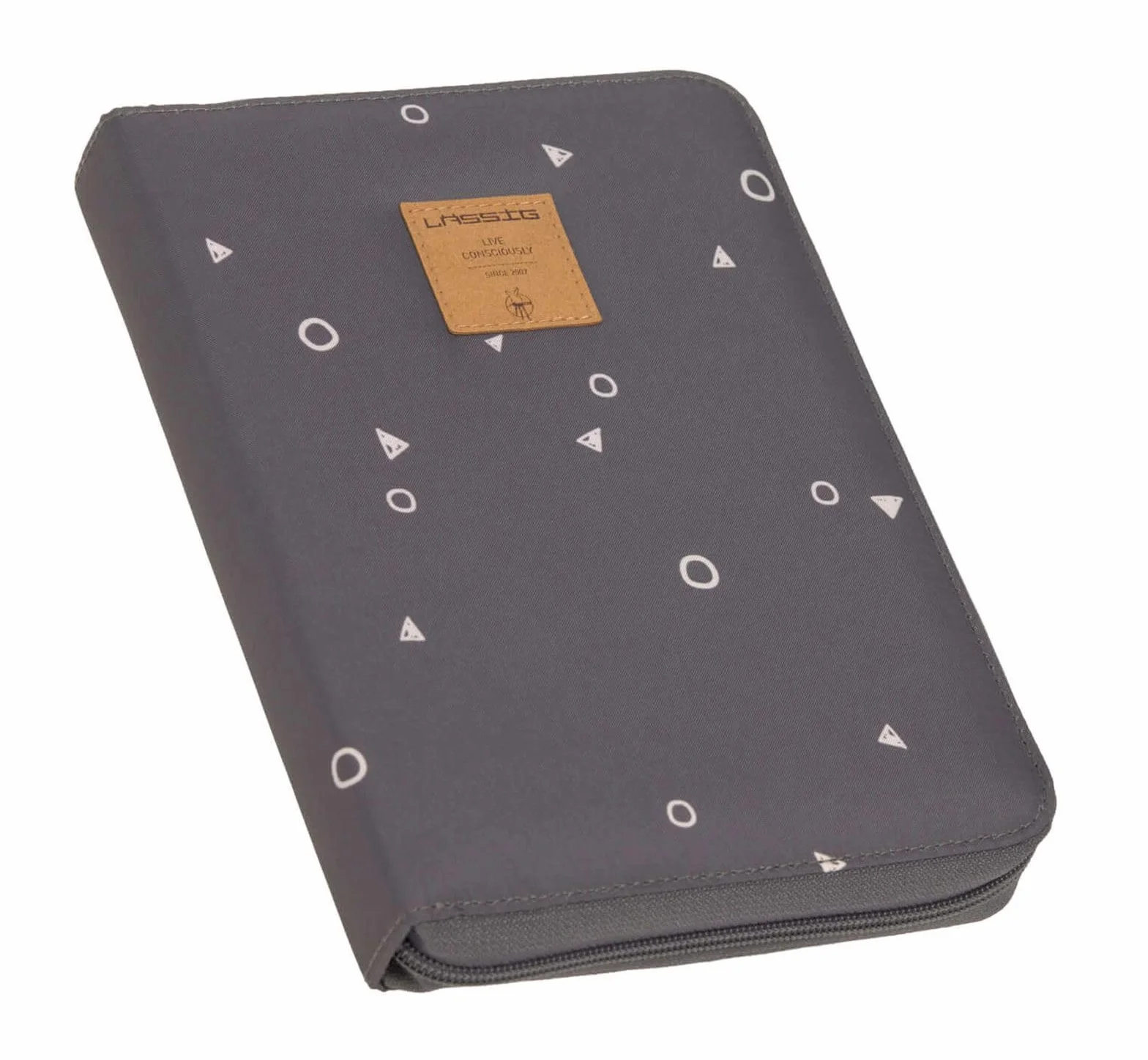 LÄSSIG Mama etui na książeczkę ciąży torba na dokumenty/Document Pouch Universe antracyt
