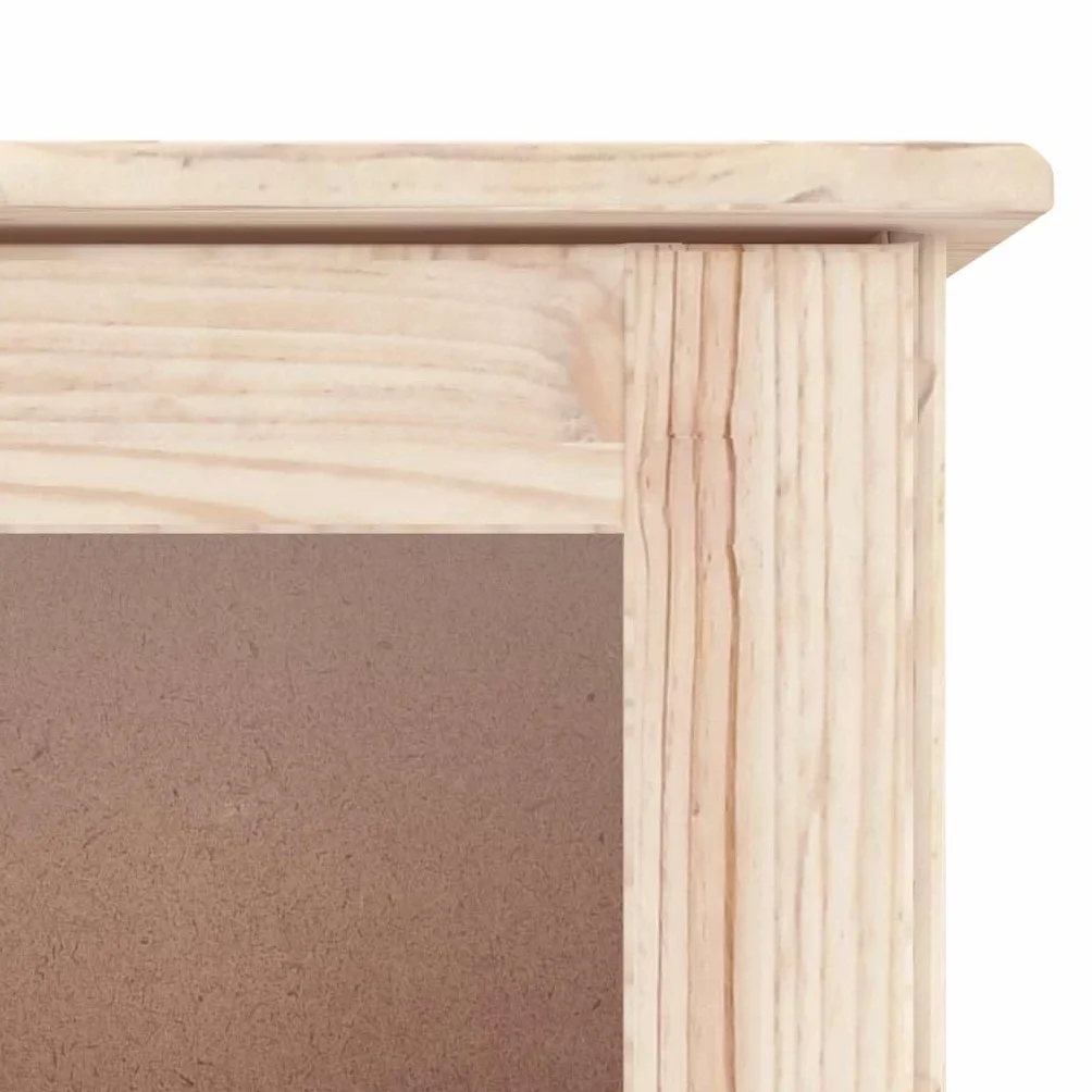 vidaXL Kredens ALTA, 77x35x165 cm, lite drewno sosnowe, wysoka szafka, mebel do salonu, szafka do salonu, szafka, szafka boczna, drewniany kredens