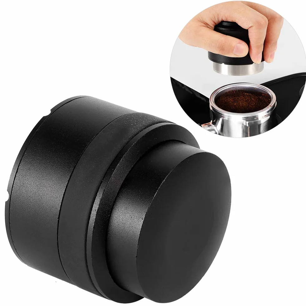 Dystrybutor kawy ze stali nierdzewnej 51 mm narzędzie do ubijania do domu, biura i kawiarni - klasa spożywcza, łatwa do czyszczenia i idealna dla miłośników kawy