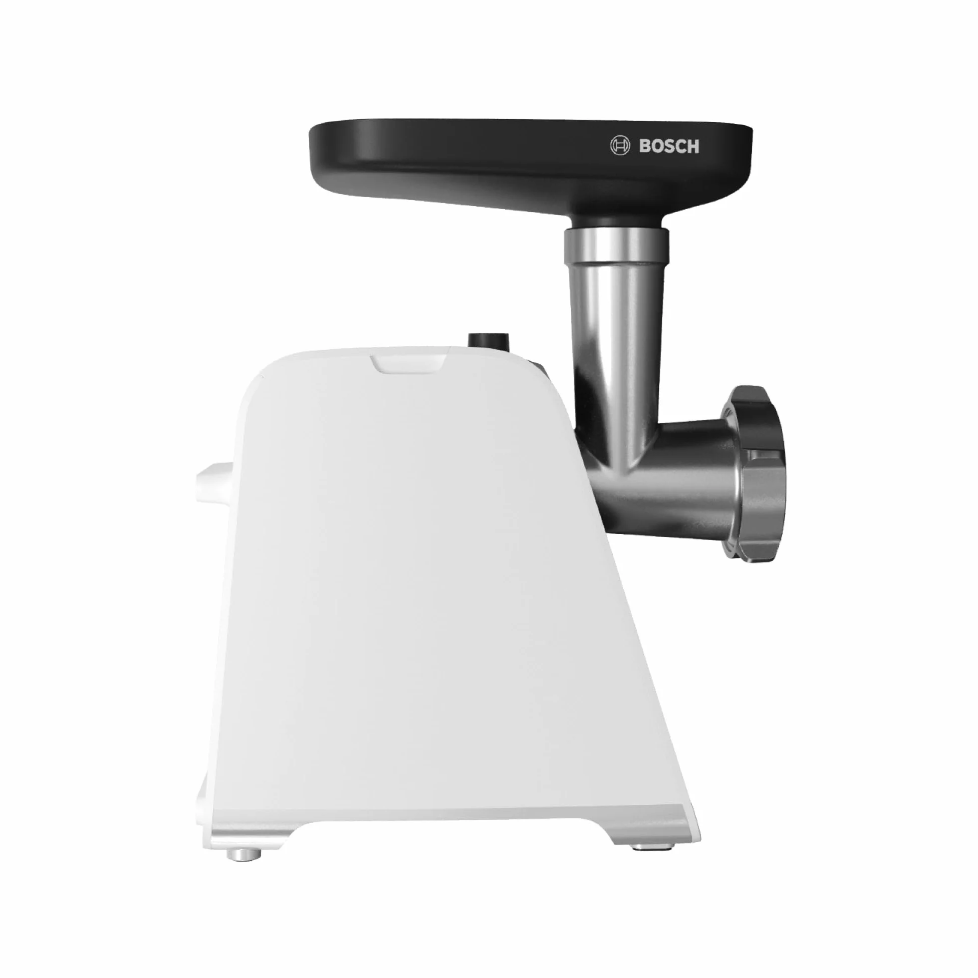 Bosch Maszynka do mielenia MultiPower Serie 4 MFWS420W, 1900 W, funkcja Revers, metalowa komora, Biały/Czarny