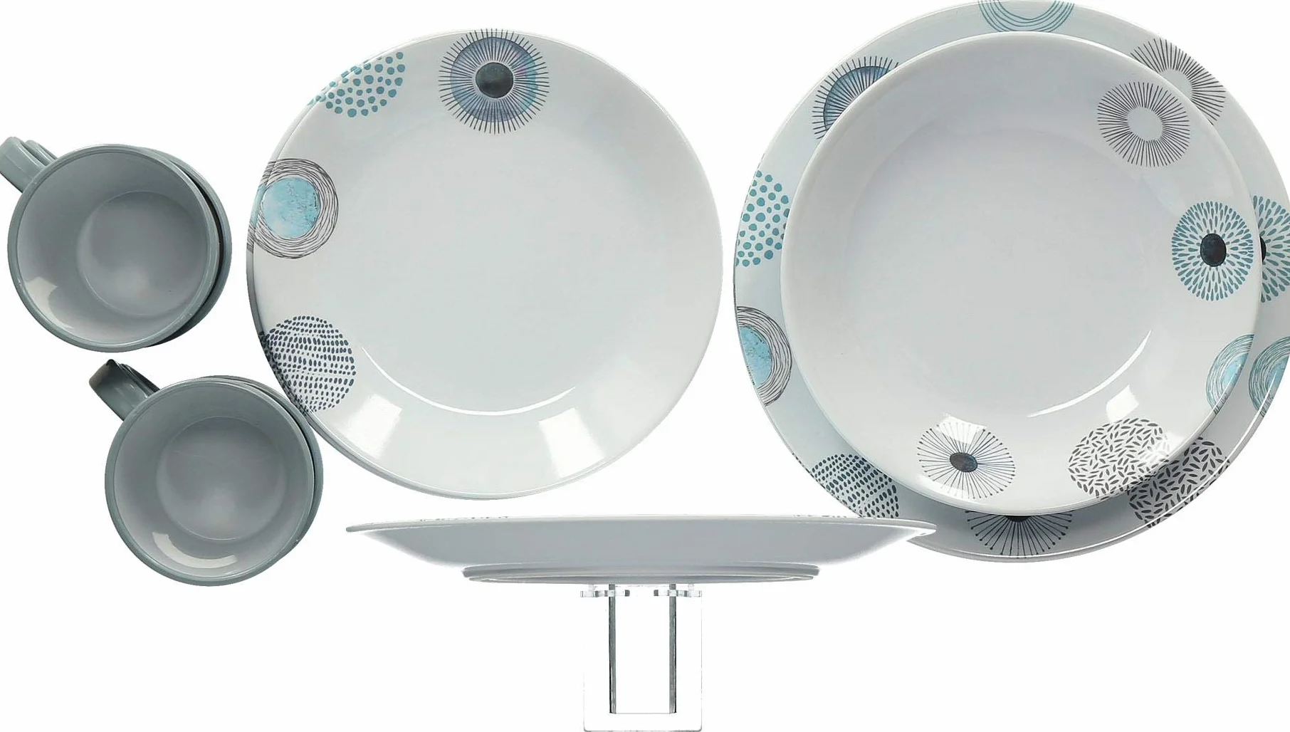 BRUNNER Lunch Box Zestaw Płyty Deep Sea 16 Sztuk