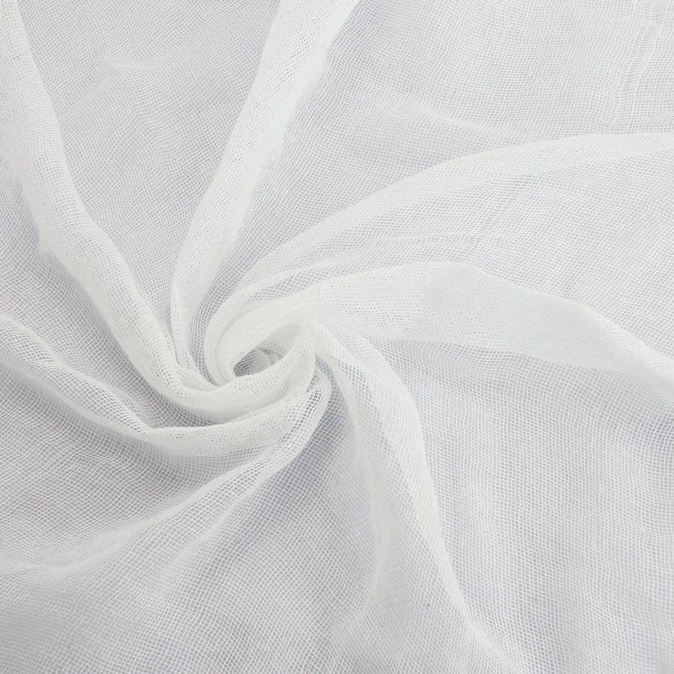 KBNIAN 3 szt. 100% naturalna bawełna pręcikowa 300 x 60 cm gaza, niewybielana, szyfonowa tkanina, wielokrotnego użytku, do robienia sera i masła, rękodzieła kuchennego