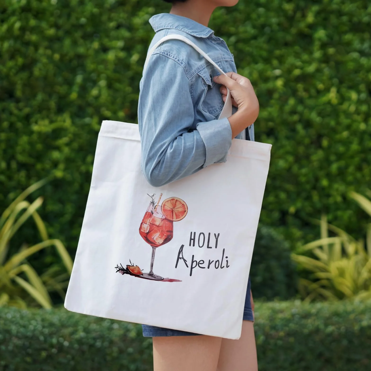 Aperol Spritz Torba bawełniana, 35 x 40 cm Torba materiałowa z nadrukiem Aperoli Gift Holy Aperoli Torba jutowa, torba na zakupy Pomysł na prezent dla dziewcząt Letnie uczucie w każdym sezonie