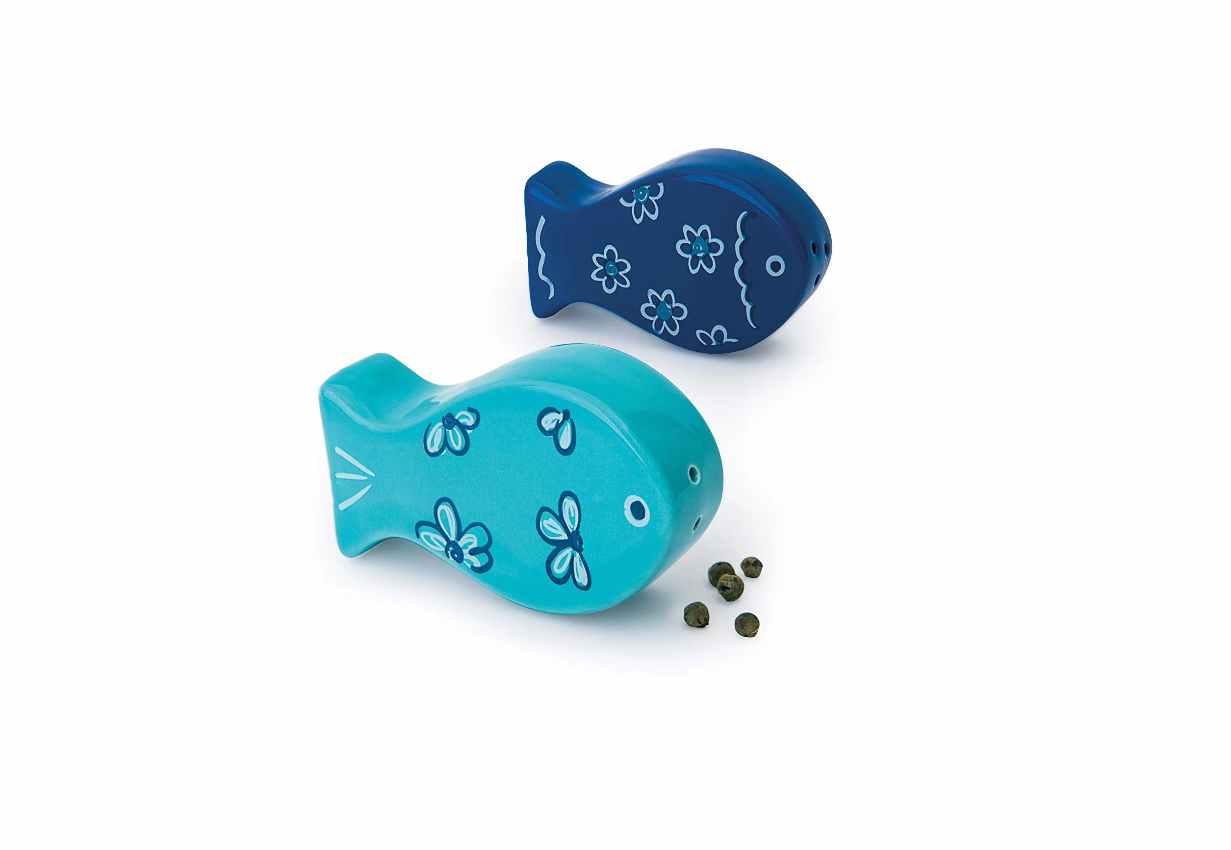 Excelsa Ocean Set sól/pieprz, ceramika, jasnoniebieski, 2 sztuki