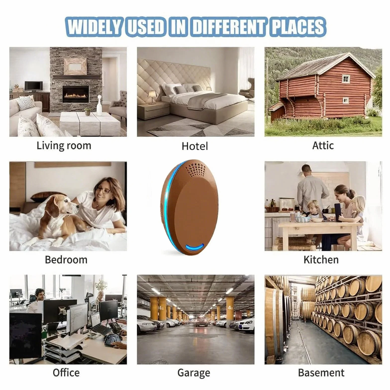 Easy to Use,Effective,Suitable for Indoor,5 Pack,Brown