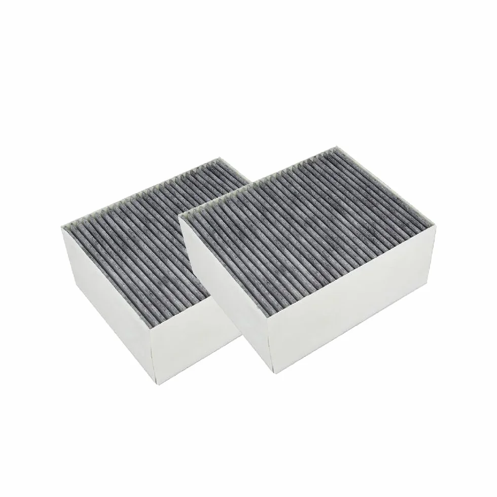 AllSpares CleanAir filtr wymienny (2 szt.) do okapów kuchennych odpowiedni do Bosch DSZ5220, DSZ5201, 00678460/9001155508, 11017314, Siemens LZ56200, Neff Z5170X1, Gaggenau AA2000 110 | 230x190x100mm