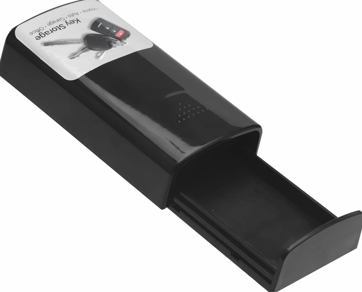 Magnetyczna skrzynka na klucze, ukryj jeden kluczyk na zewnątrz, mocny magnes, uchwyt na klucze pod samochodem, do domu, garażu, biura, schowka na klucze