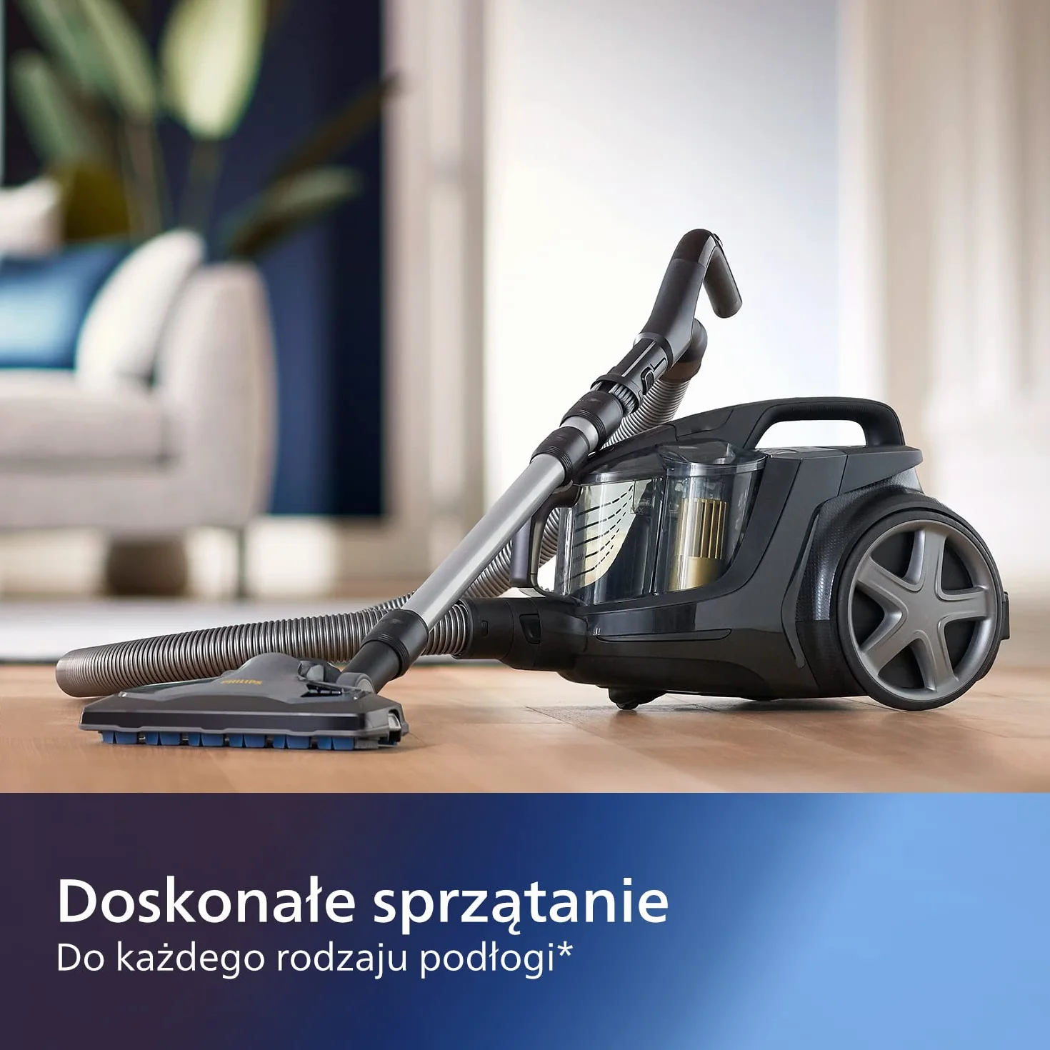 Philips 9000 serii Odkurzacz cylindryczny XB9154/09 2,2 l 650 W bez worka
